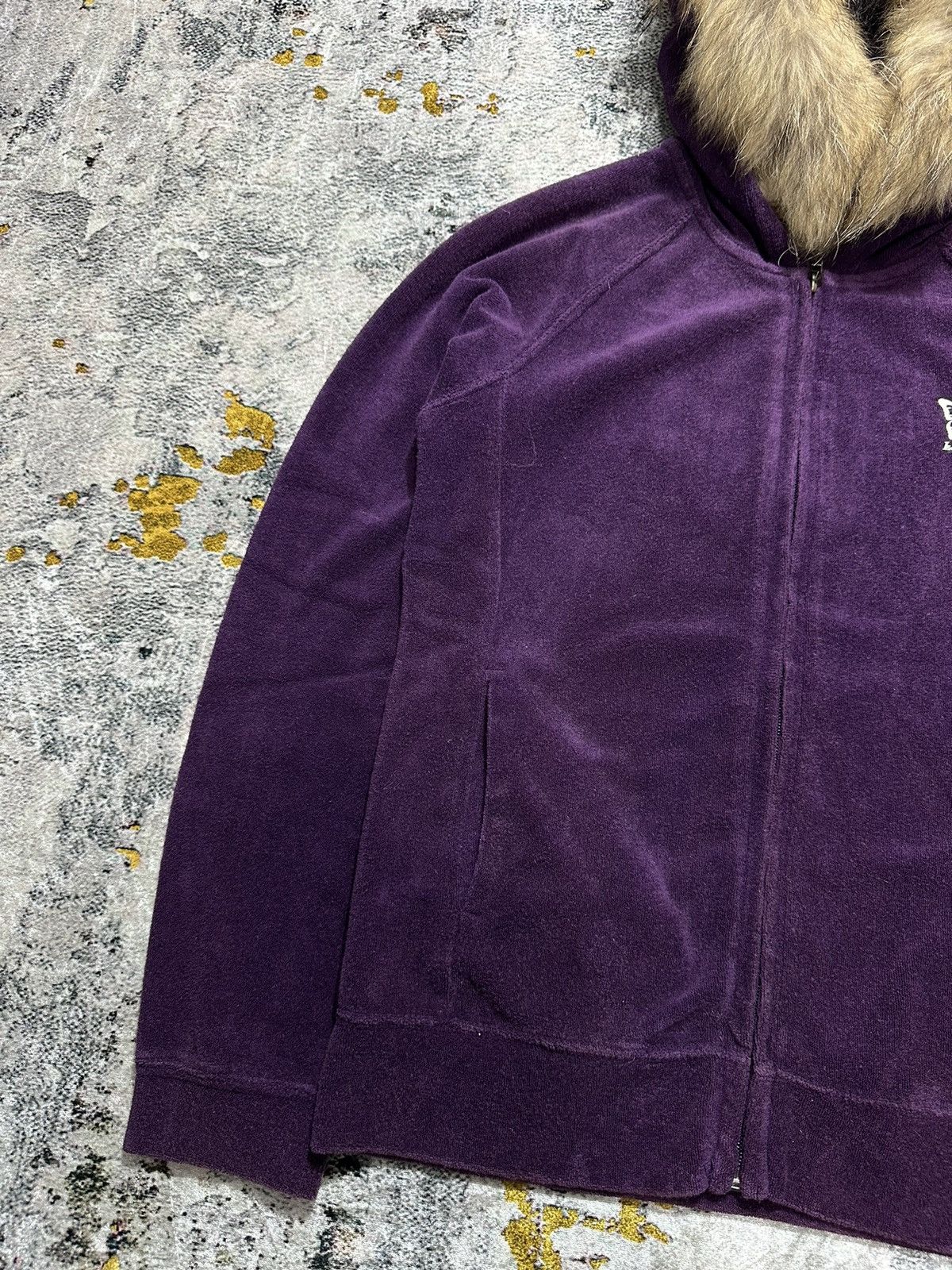 20471120 LA ROSE FUR ZIP HOODIE IFSIXWASNINE LGB STYLE Size S / US 4 / IT 40 - 4 Thumbnail