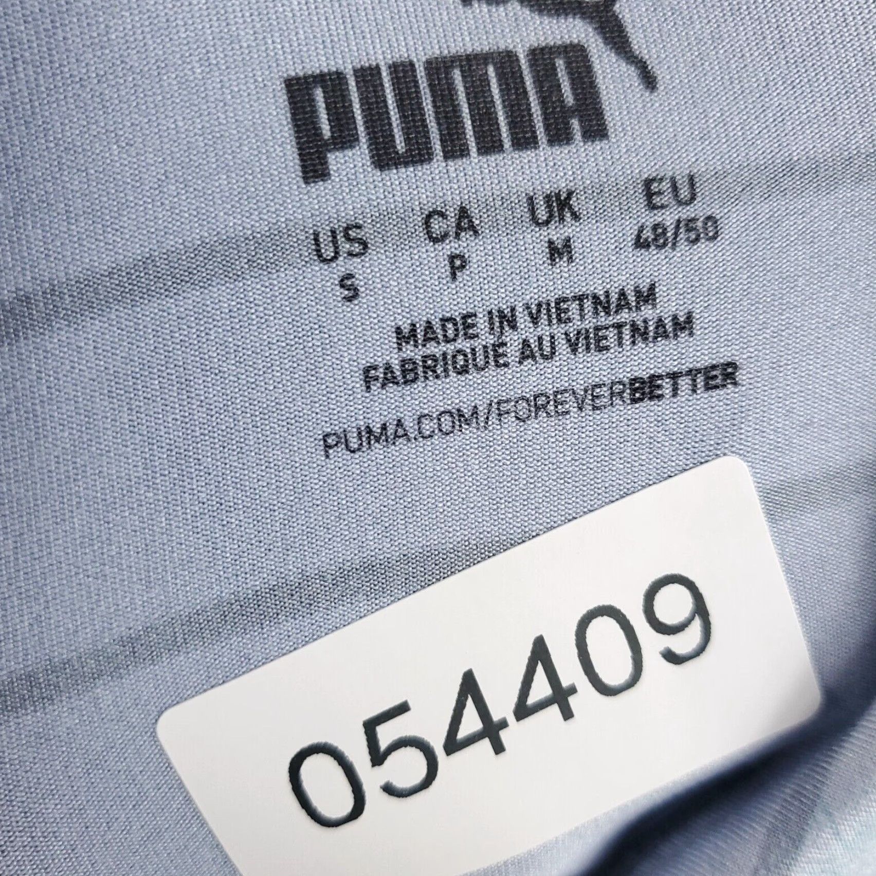Puma PUMA Polo Shirt Mens Small Blue Striped Cotton Polo Shirt Regular Fit Adult Navy Blue 90s Preppy Sports Mens Size US S / EU 44-46 / 1 - 8 Thumbnail