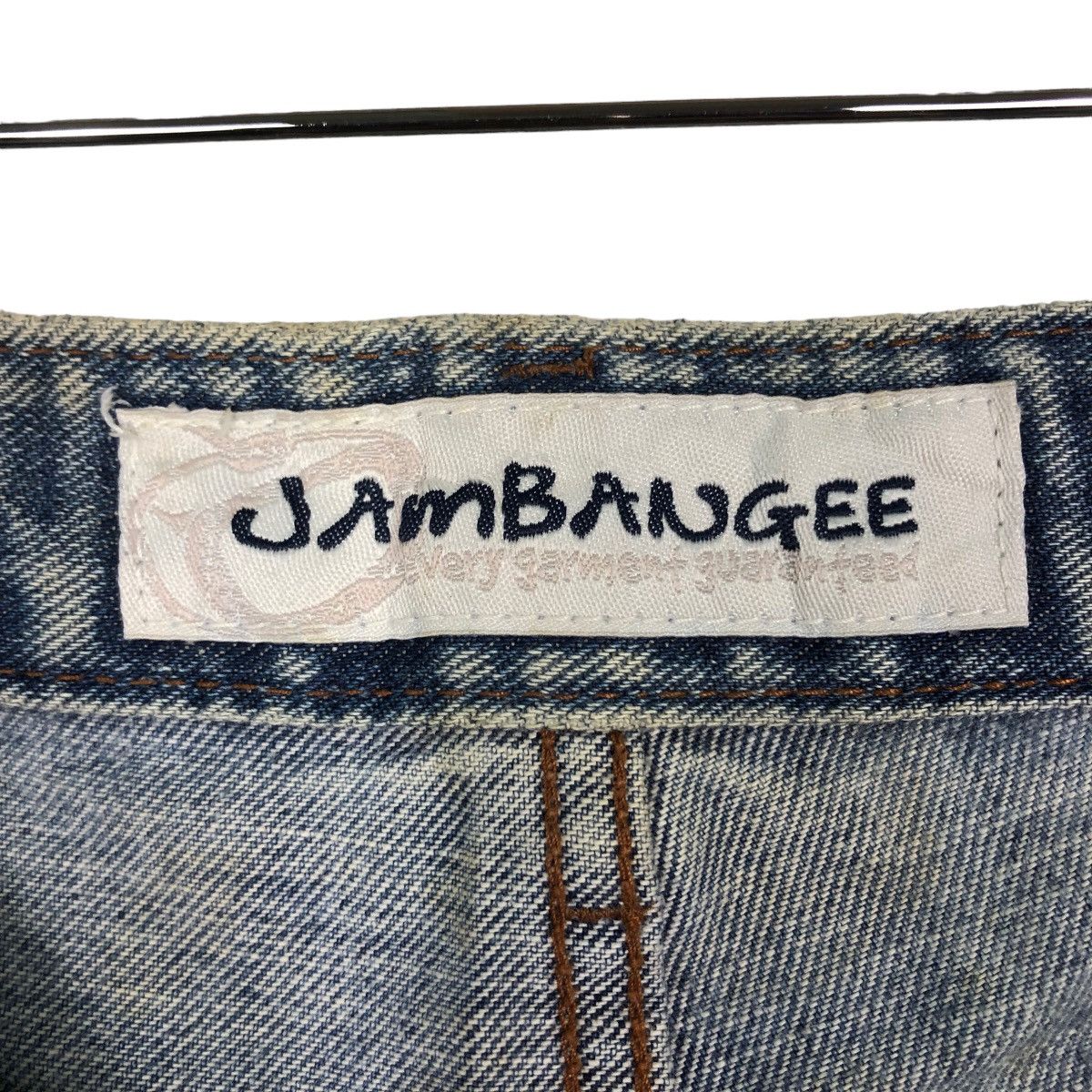 Japanese Brand VINTAGE DENIM JEANS DISTRESSED DESIGN JAMBANGEE ISSEYMIYAKE Size US 30 / EU 46 - 20 Thumbnail