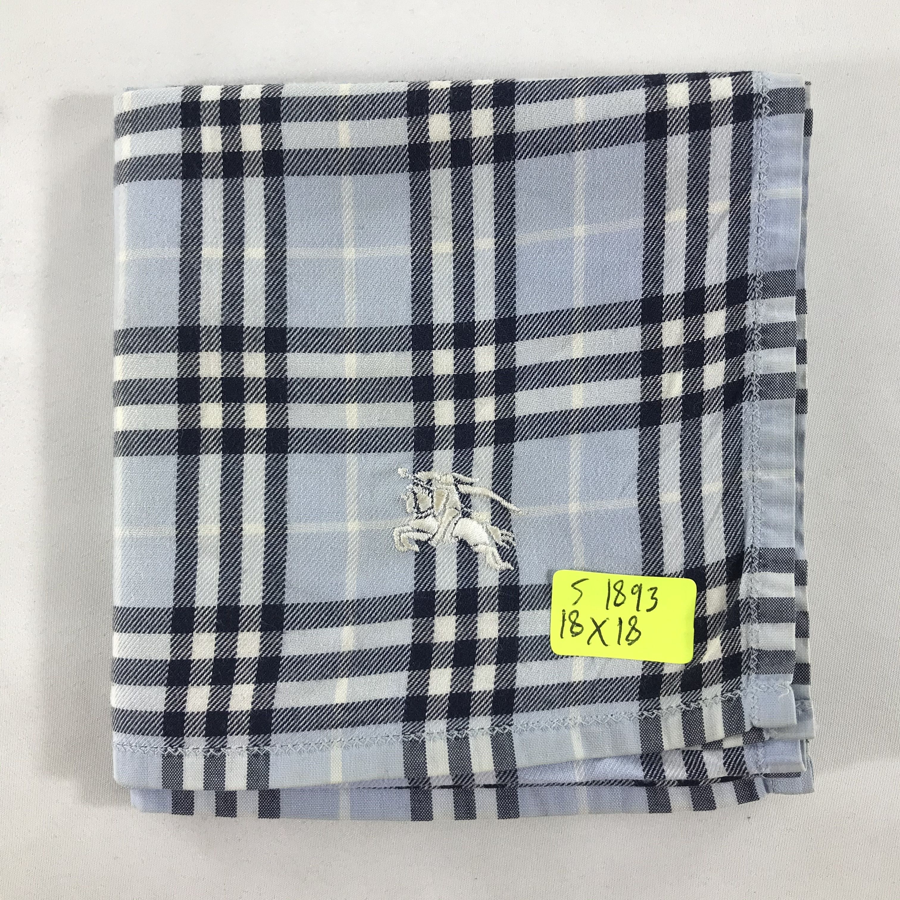 Burberry × Vintage Burberry Bandana / Handkerchief / Neckerchief - S1893 Size ONE SIZE - 6 Thumbnail