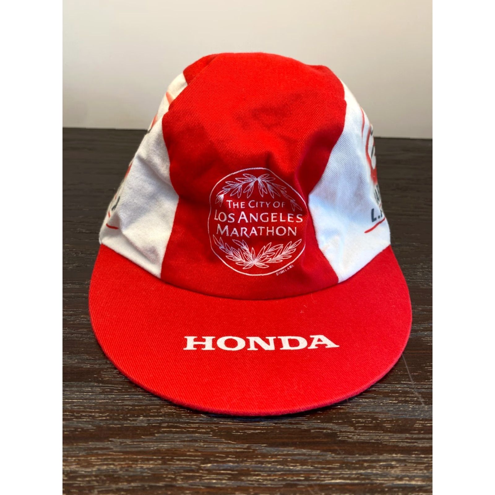 Vintage Los Angeles Marathon Hat Adult One Size Red Unstructured Baseball Cap Mens 2006 XXI Flex Fit Men’s Red Sports Classic Hat Size ONE SIZE - 2 Thumbnail