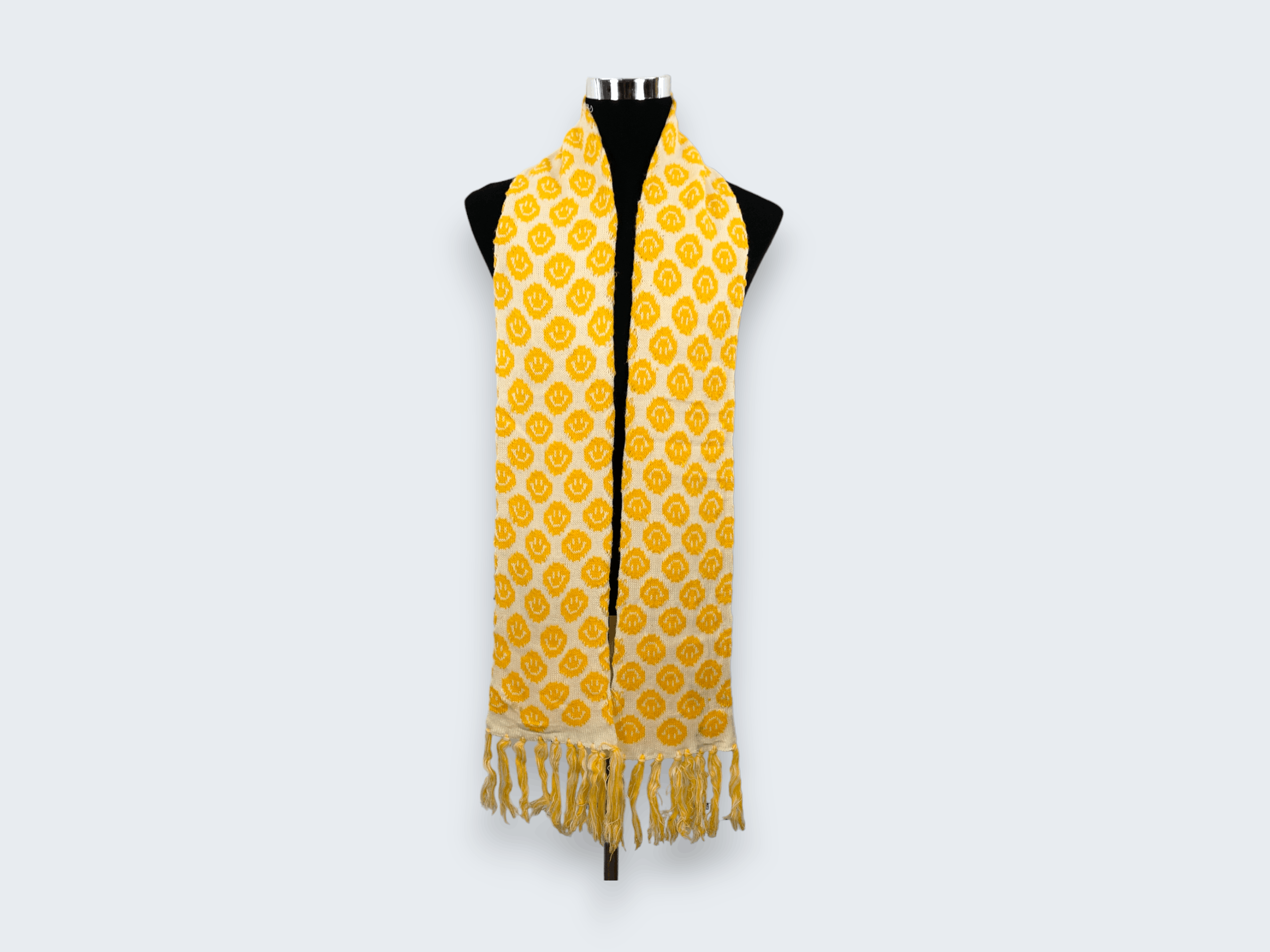 Other Vintage Smiley Scarf Muffler MF069 Size ONE SIZE - 1 Thumbnail
