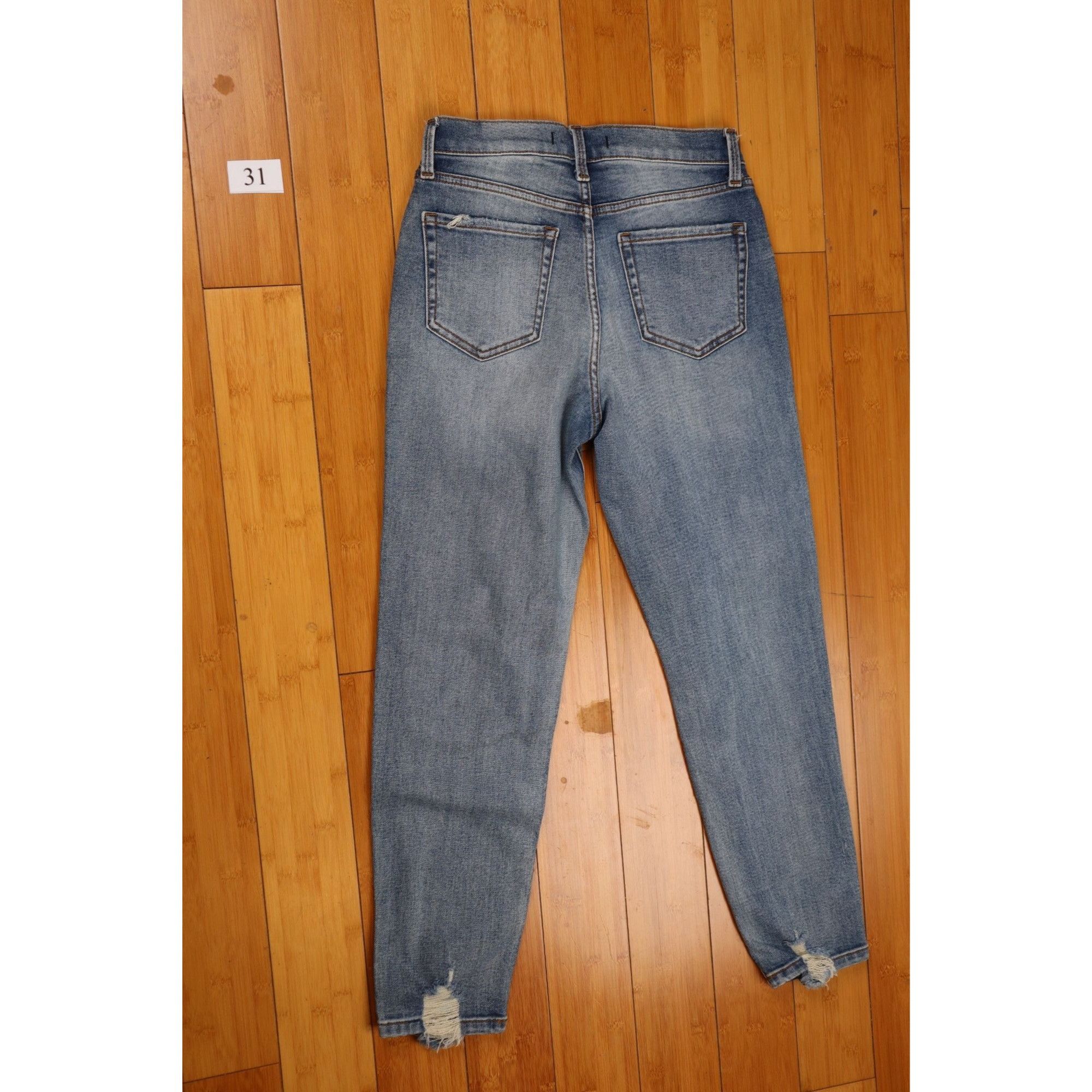 Other Eunina High-Rise Skinny Jeans – Studio Wardrobe (Size 3) Size 26" / US 2 / IT 38 - 2 Thumbnail