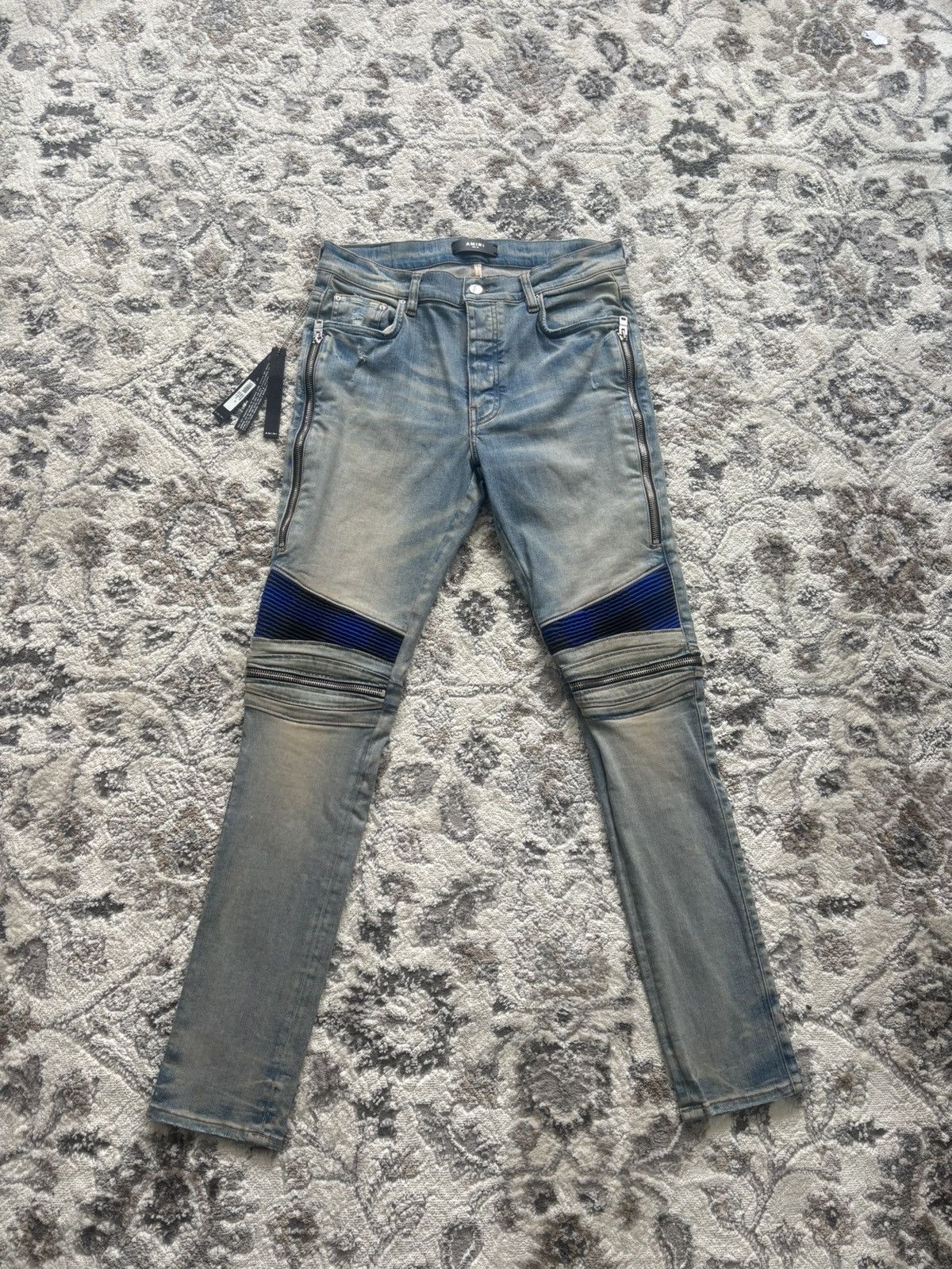Amiri Amiri MX2 Blue Patch Size US 34 / EU 50 - 1 Thumbnail