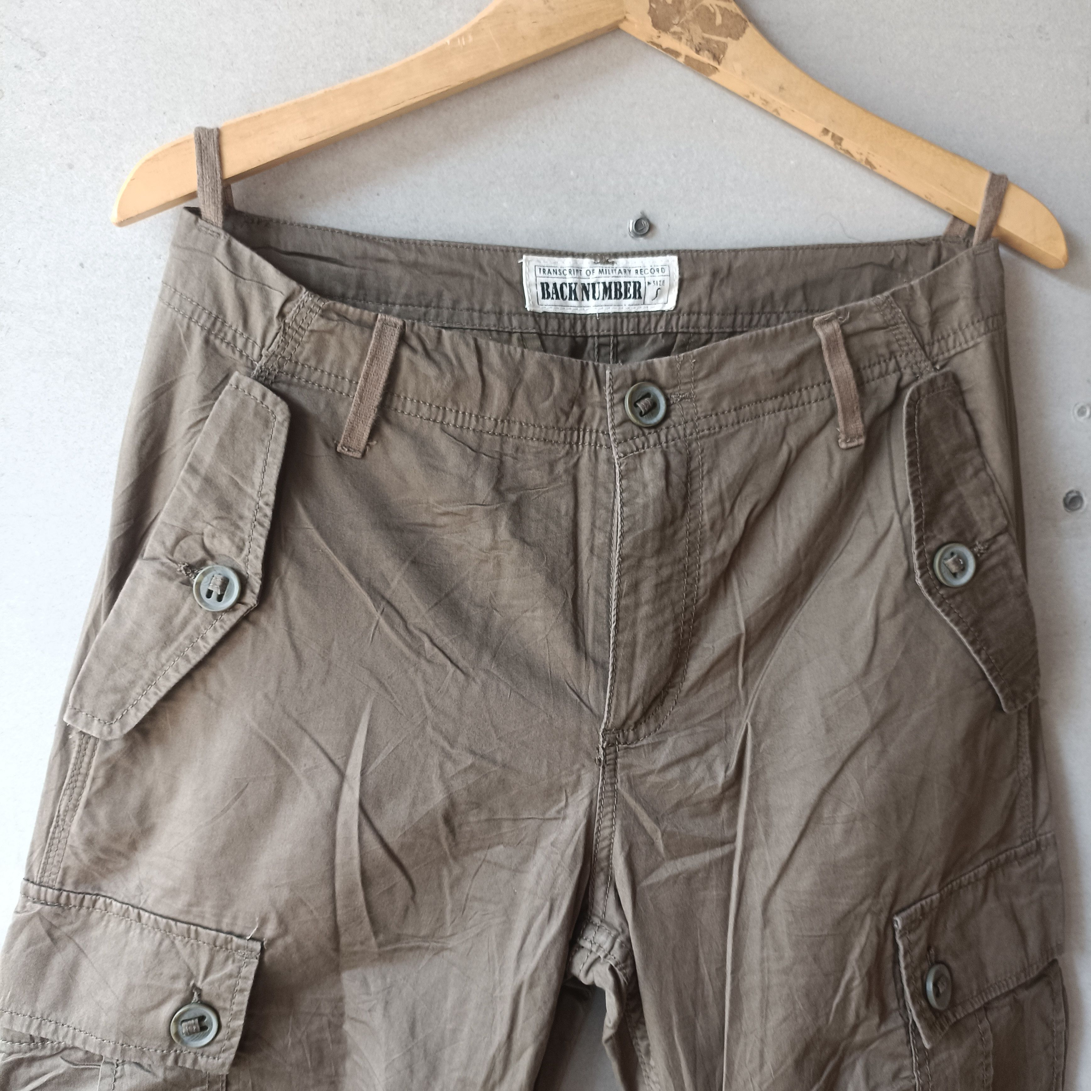 Japanese Brand Back Number Cargo Pants Transcript Of Military Record Size US 30 / EU 46 - 3 Thumbnail