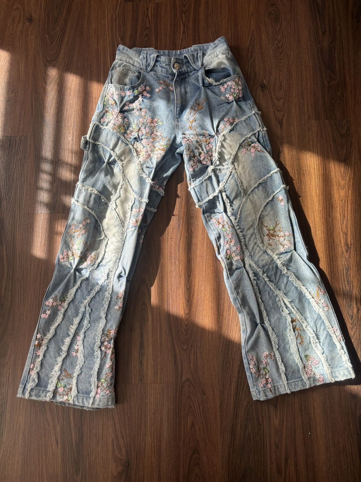 Bad Son Cherry Blossom Jeans Size US 30 / EU 46 - 1 Thumbnail