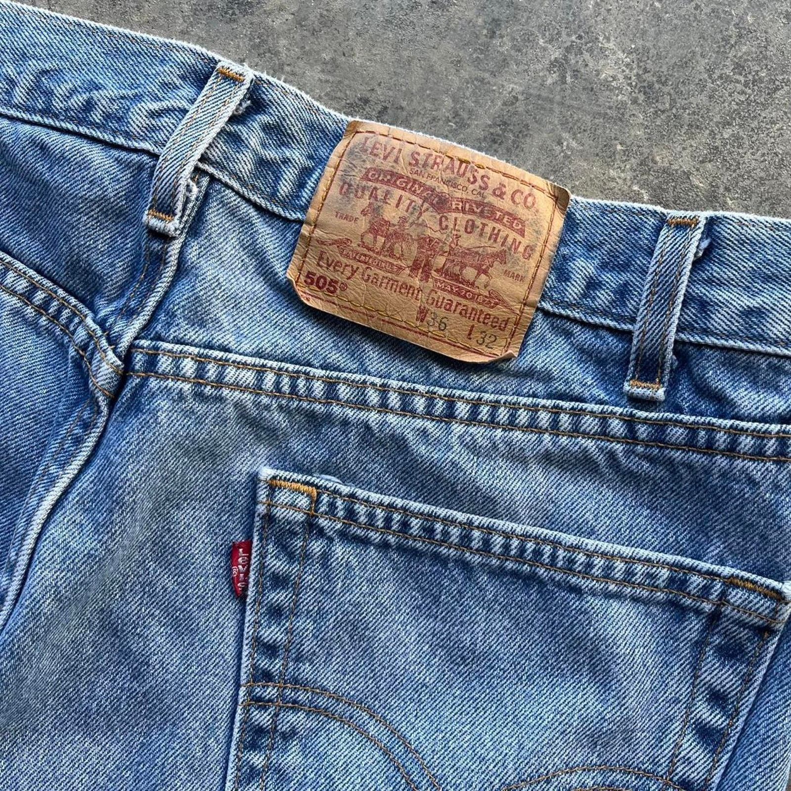 Levi's Vintage levis 505 pants Size US 36 / EU 52 - 4 Thumbnail