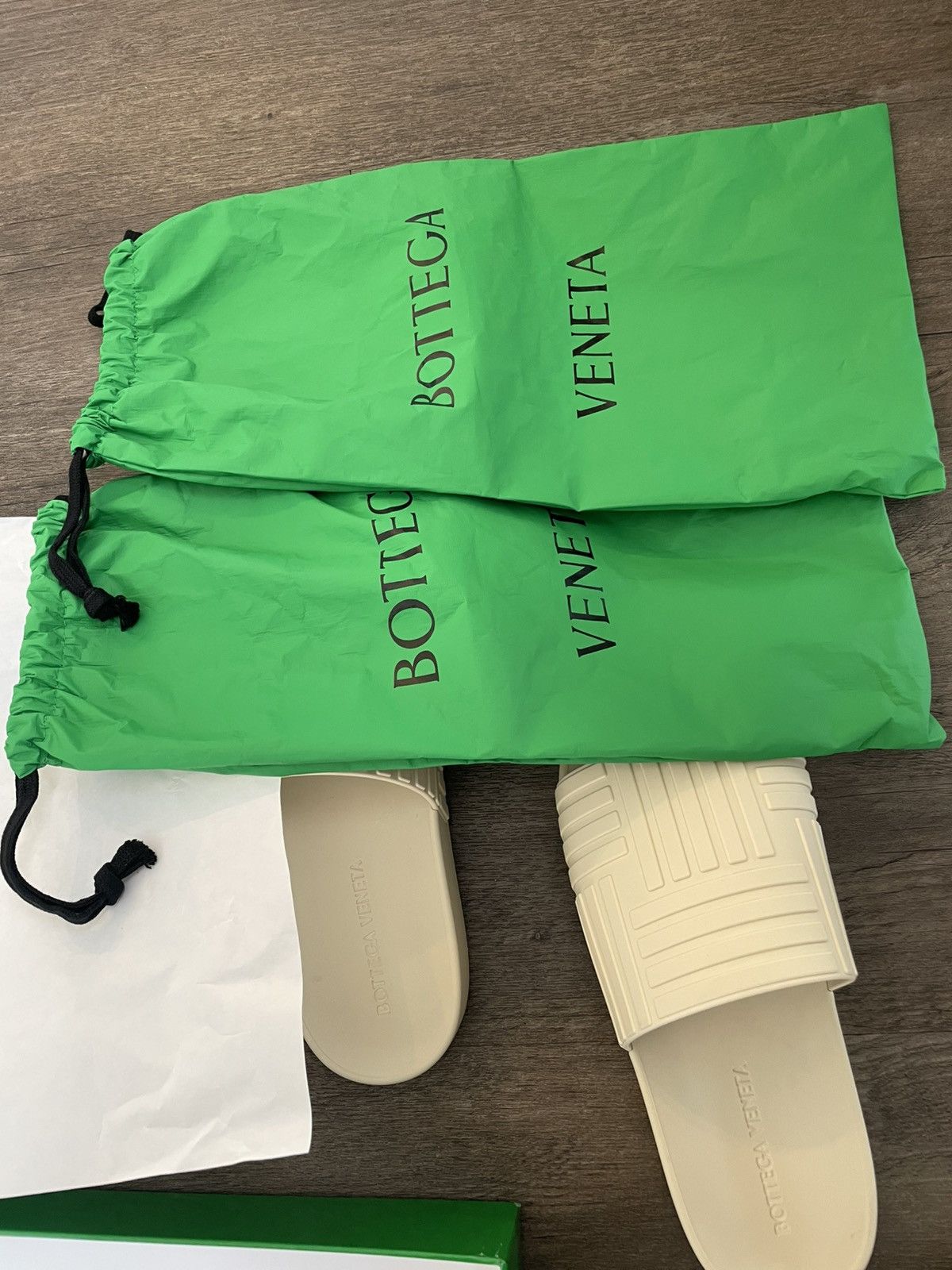 Bottega Veneta Bottega Veneta Slides Sea Salt Size US 9 / EU 42 - 5 Thumbnail