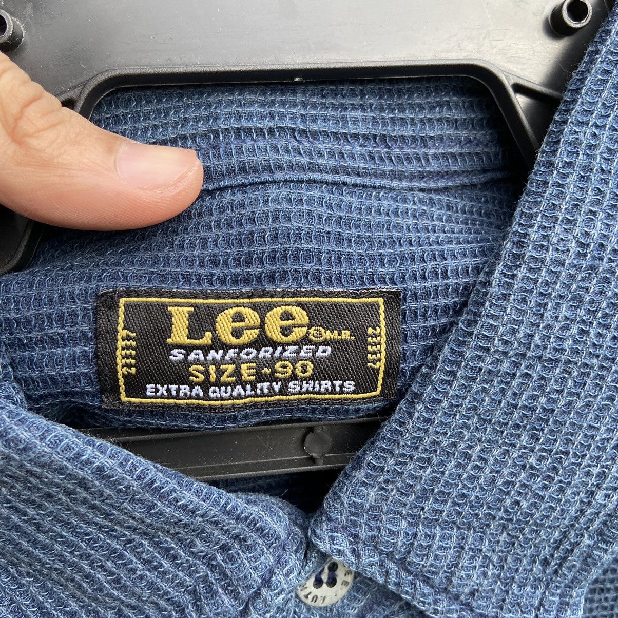Japanese Brand × Lee × Vintage Lee Sanforized Waffle Shirt Size US S / EU 44-46 / 1 - 6 Thumbnail
