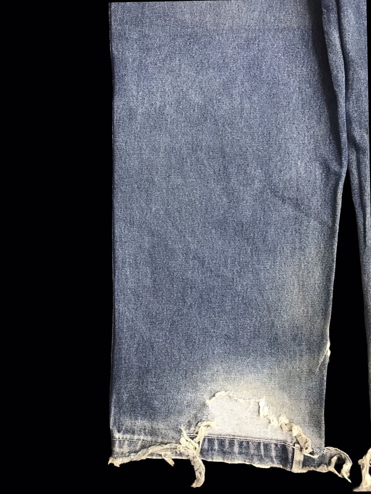 Vintage 🔥SUPER BAGGY🔥Vintage Johnny Blaze Baggy THRASHED DENIM F24 Size US 36 / EU 52 - 14 Thumbnail