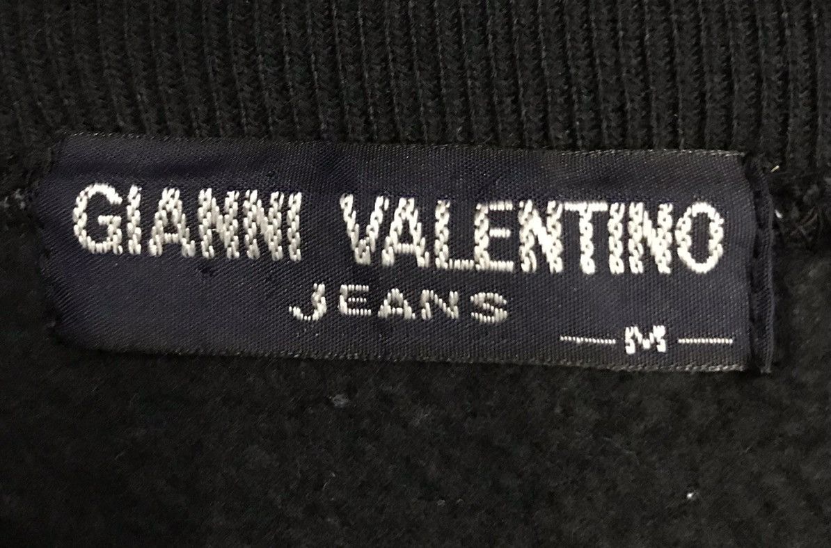 Gianni Valentino × Valentino × Vintage Vintage Gianni Valentino Jeans Sweatshirt Size US M / EU 48-50 / 2 - 7 Thumbnail