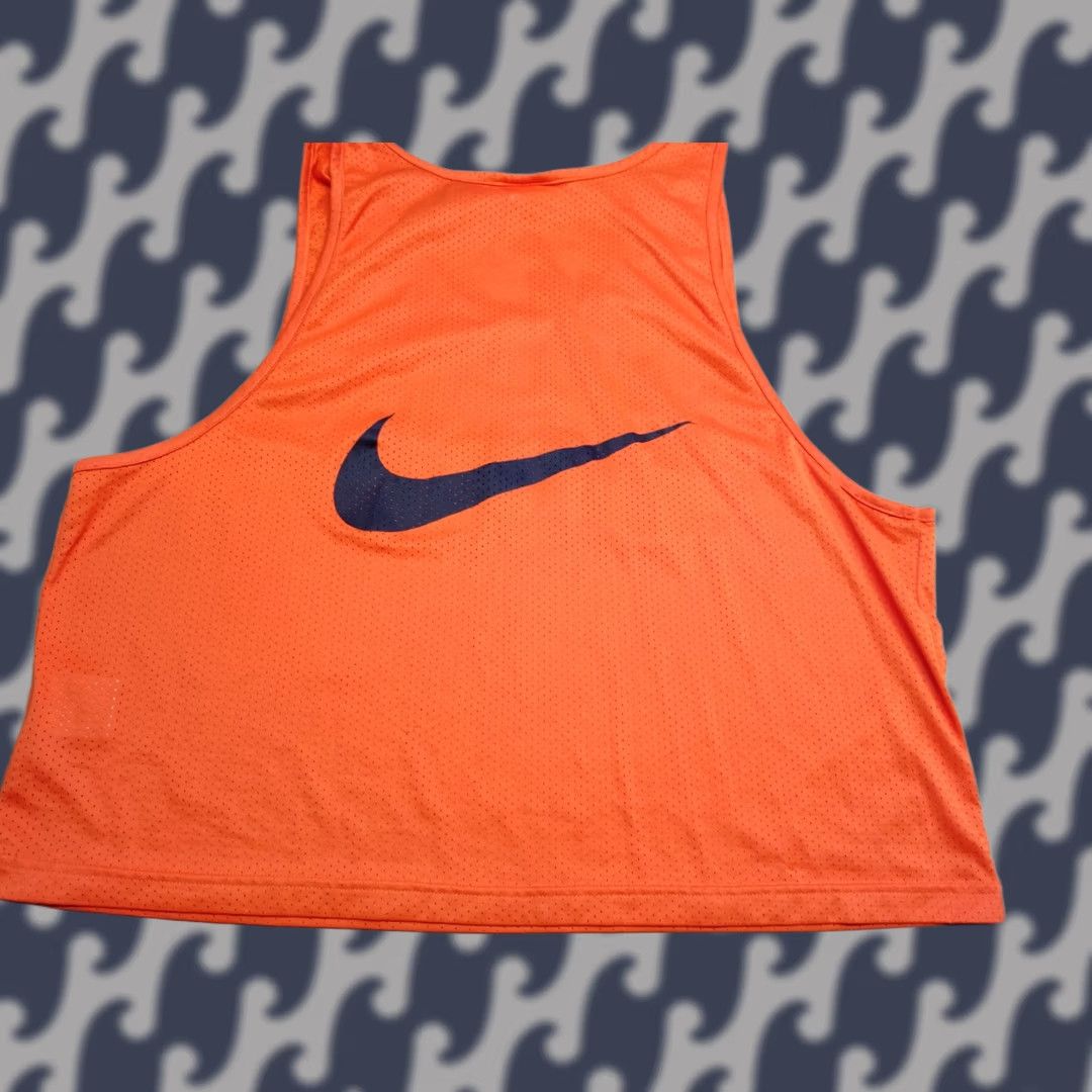Nike Nike Tank Top Mens One Size Vintage 80s Neon Orange Sleveless Shirt Adults XS-XL? Size US M / EU 48-50 / 2 - 1 Thumbnail
