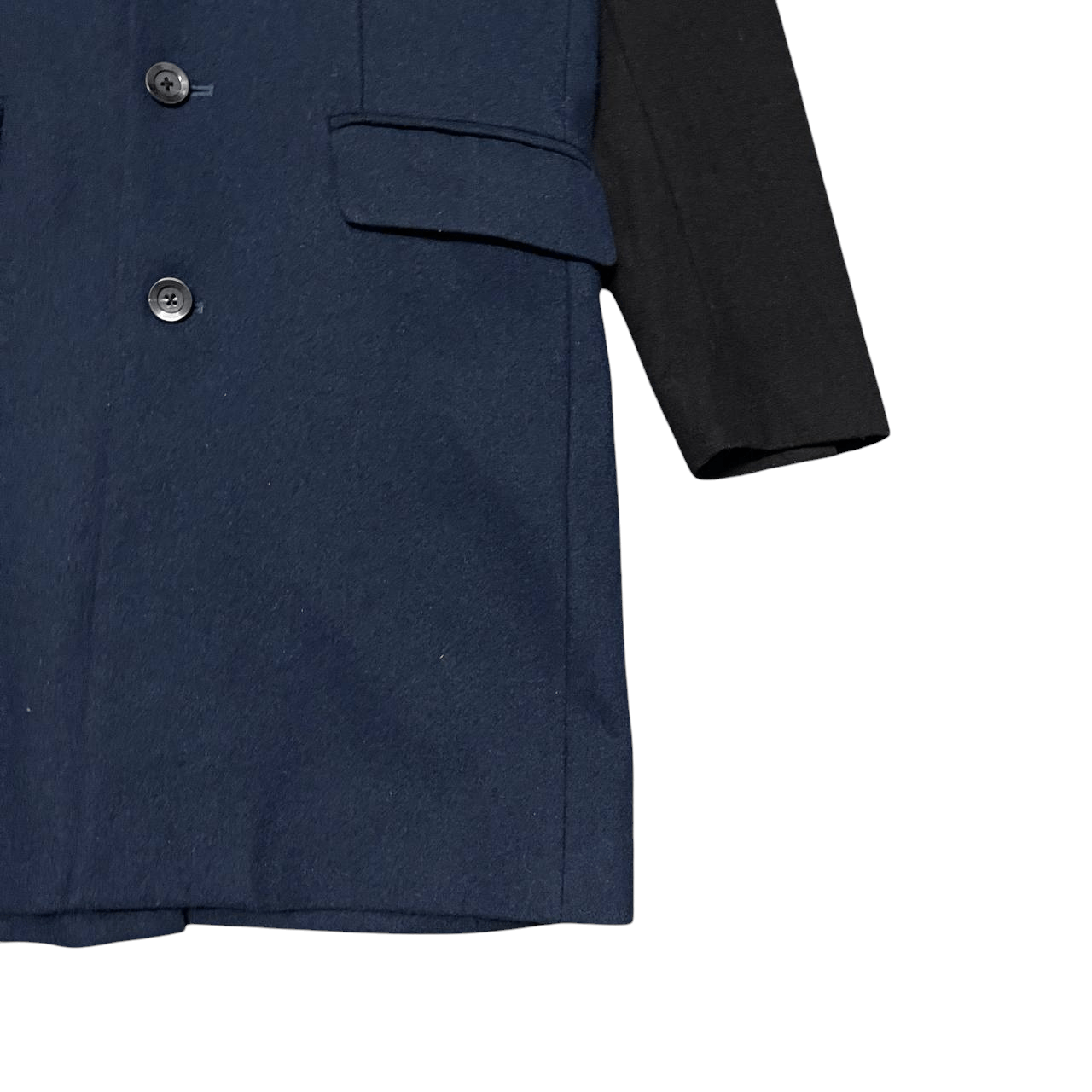 NO ID No ID Wool Coat 2 tone Size US M / EU 48-50 / 2 - 4 Thumbnail