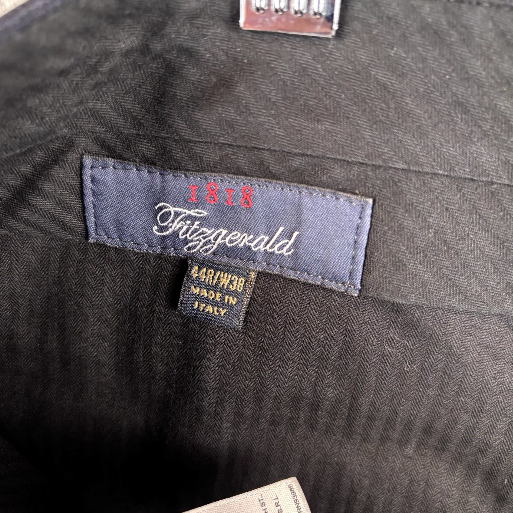 Brooks Brothers Brooks Brothers Pants Men 36x30 Navy Black Wool Fitzgerald Trousers Dress Slacks Shirtless? Size US 36 / EU 52 - 4 Thumbnail