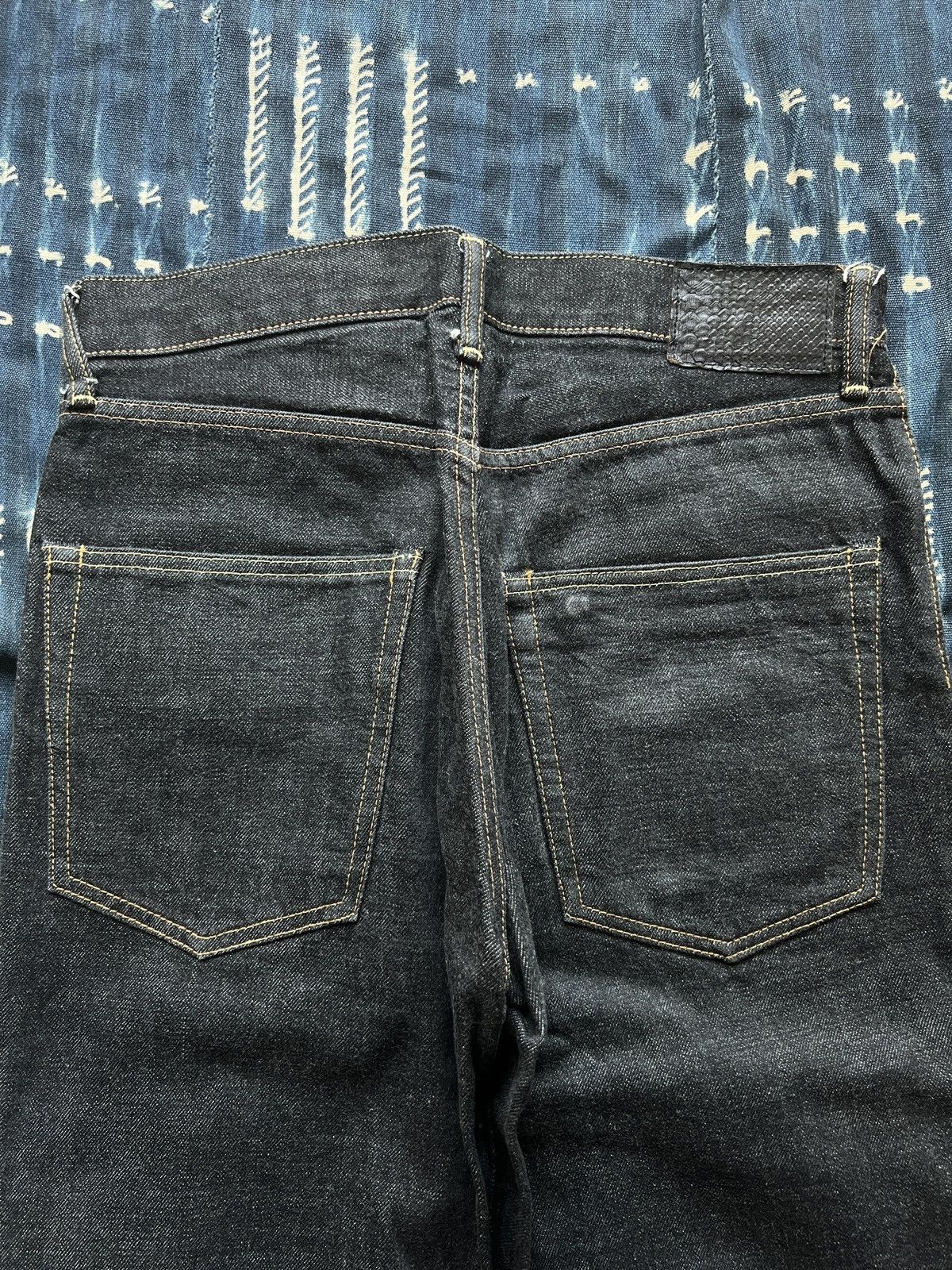 Visvim Visvim Archive FLUXUS Serge De Nimes Black Jeans Size US 32 / EU 48 - 9 Thumbnail