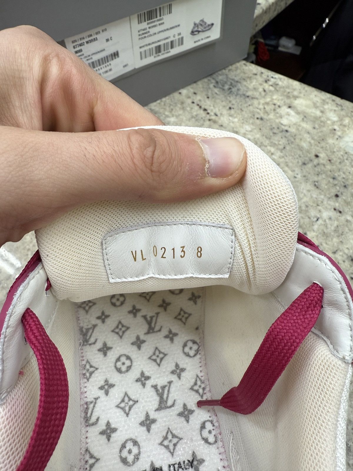 Louis Vuitton Louis Vuitton Pink Trainers Size US 9 / EU 42 - 10 Thumbnail