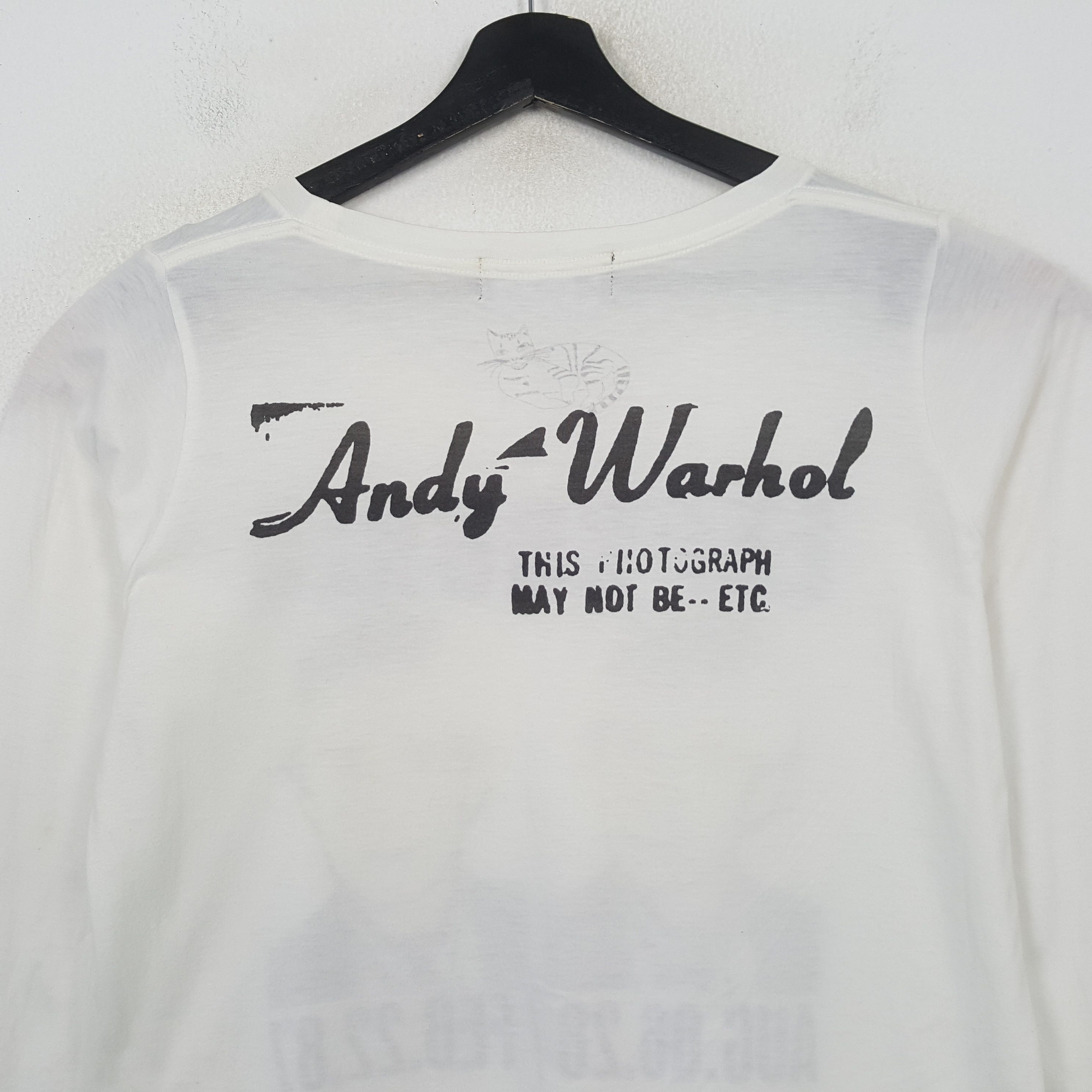 Andy Warhol × Hysteric Glamour Hysteric Glamour X Andy Warhol Japanese Tshirt C294N57 Size US S / EU 44-46 / 1 - 4 Thumbnail