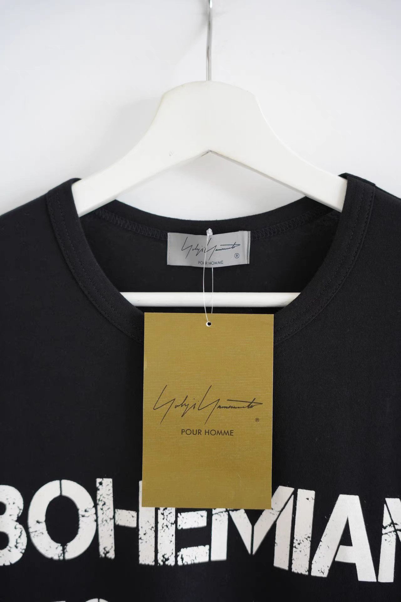 Yohji Yamamoto Yohji Yamamoto 24aw Boho Logo Long Sleeve T-shirt K4 Size US L / EU 52-54 / 3 - 3 Thumbnail