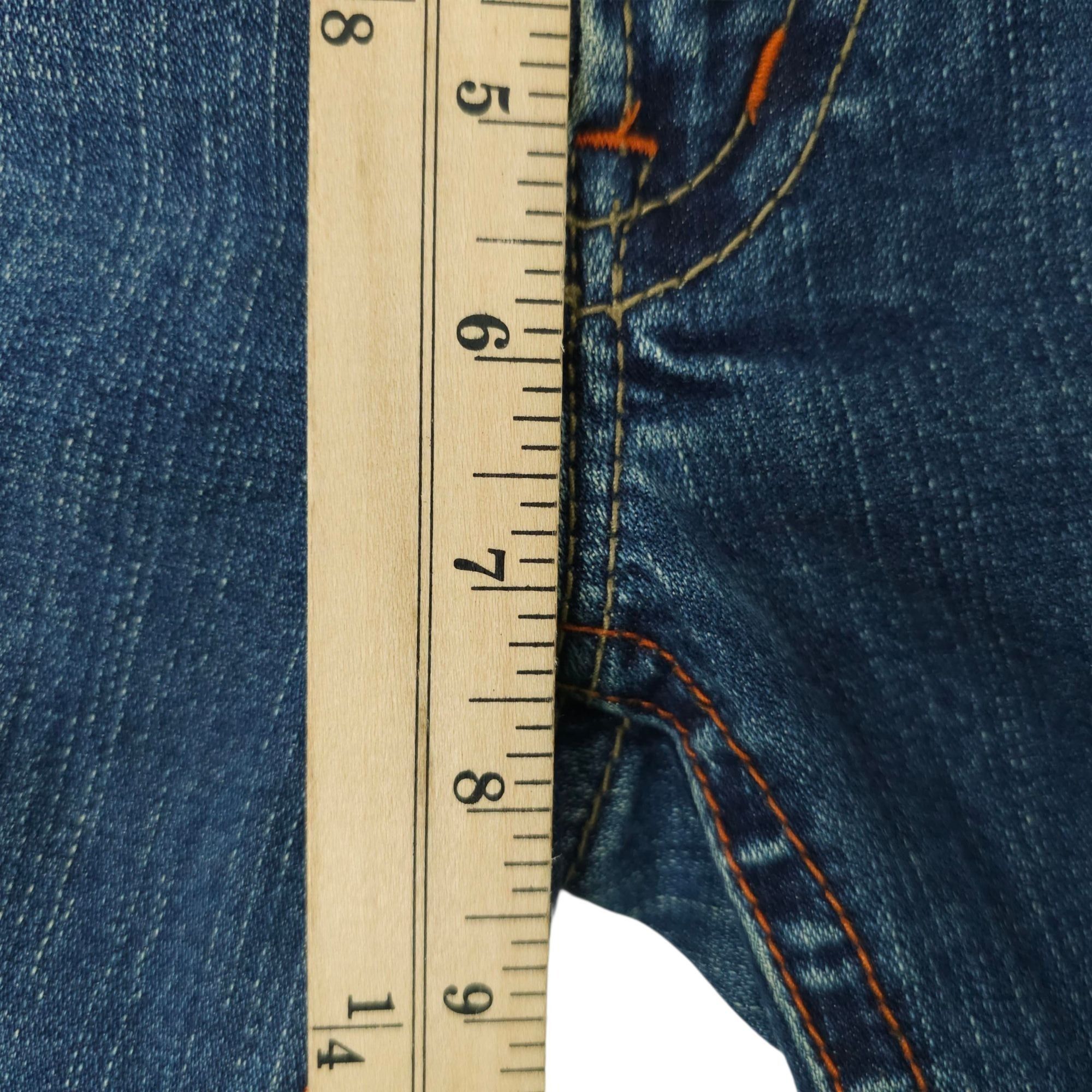 Silver Jeans Co. Silver Jeans Tuesday Flare Denim READ Womens 30x30.5 Low Ris Size 31" - 15 Thumbnail