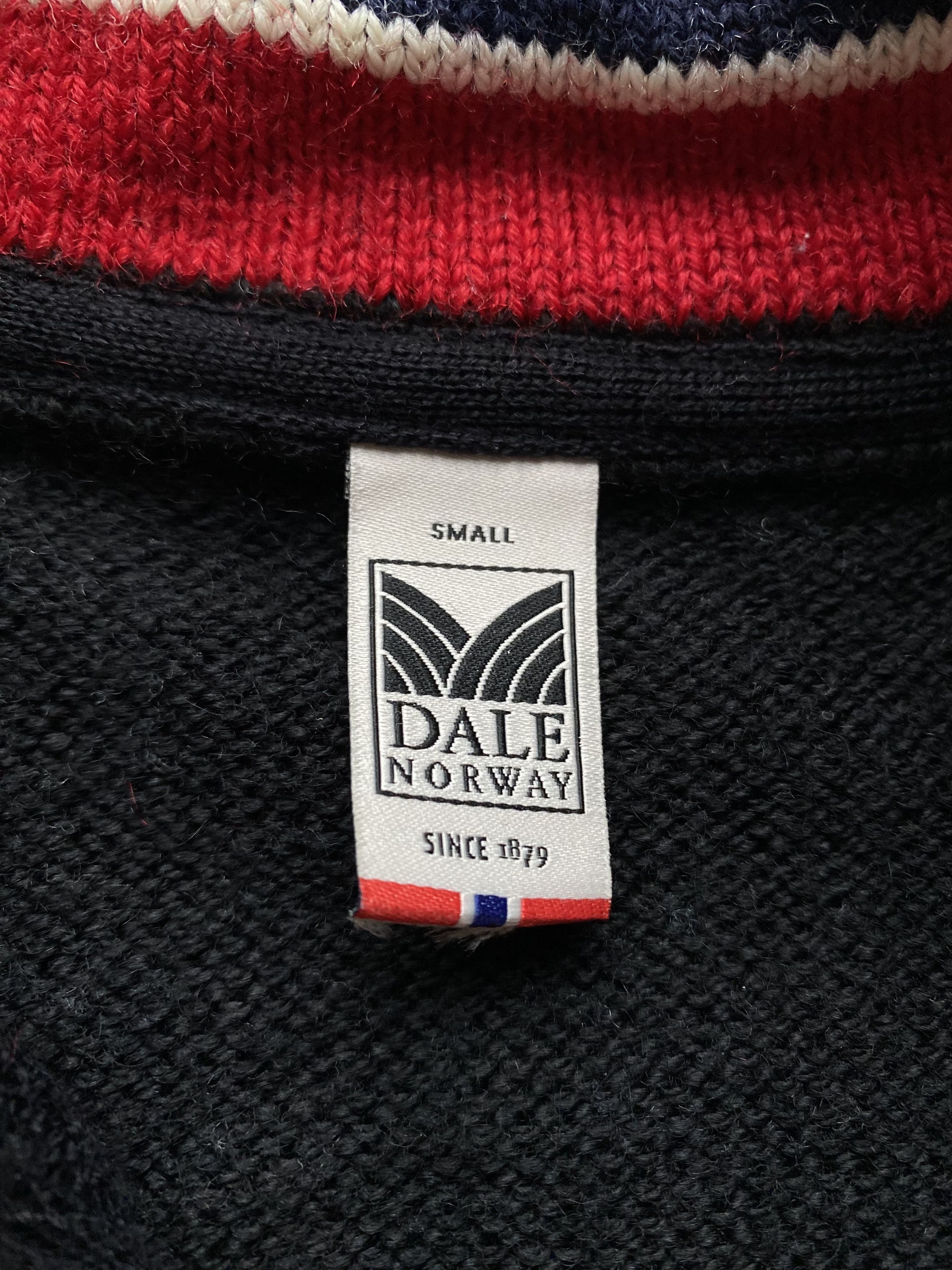 Dale Of Norway × Vintage Vintage Dale Of Norway Zip Sweater Wool Nordic Size US S / EU 44-46 / 1 - 5 Thumbnail