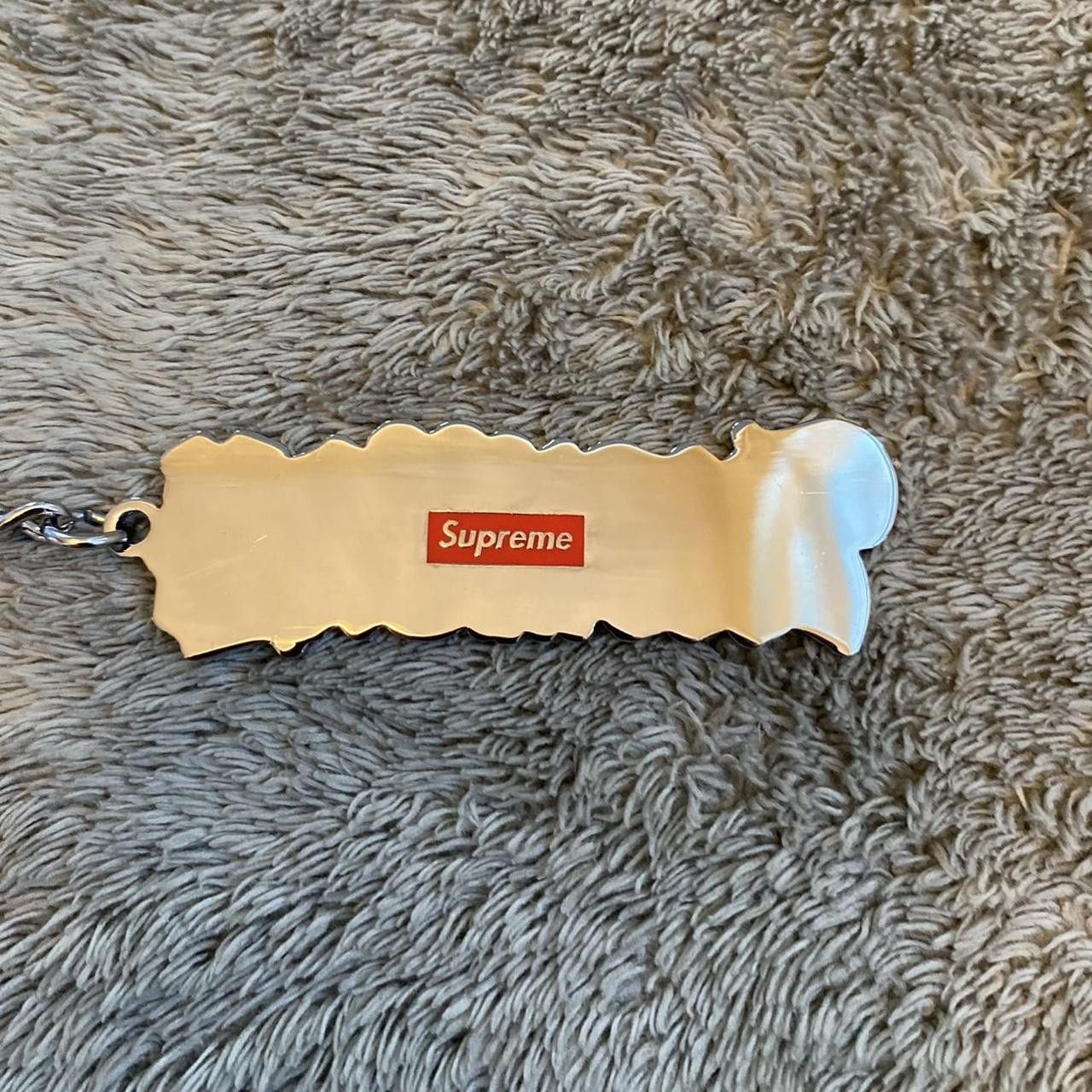Supreme Supreme Ambigram Keychain - Red Size ONE SIZE - 7 Thumbnail