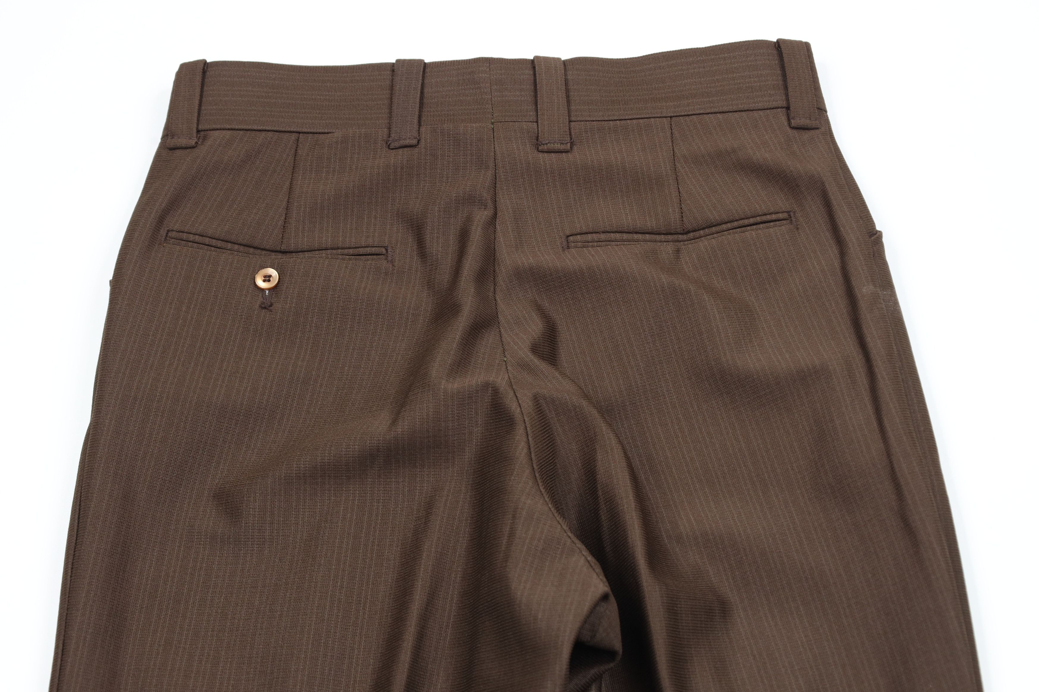 Vintage Vintage 70s Streetwear Knit Bell Bottoms Pants Brown USA Size US 30 / EU 46 - 7 Thumbnail