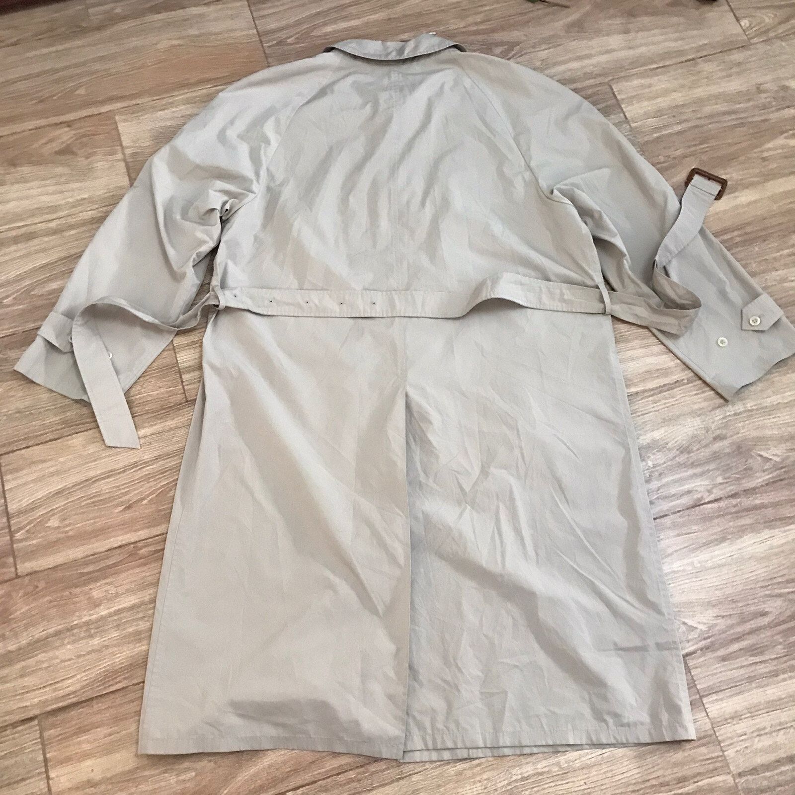 Burberry vintage Burberry Trench Coat jacket Nova Check Lightweight Size US XL / EU 56 / 4 - 4 Thumbnail
