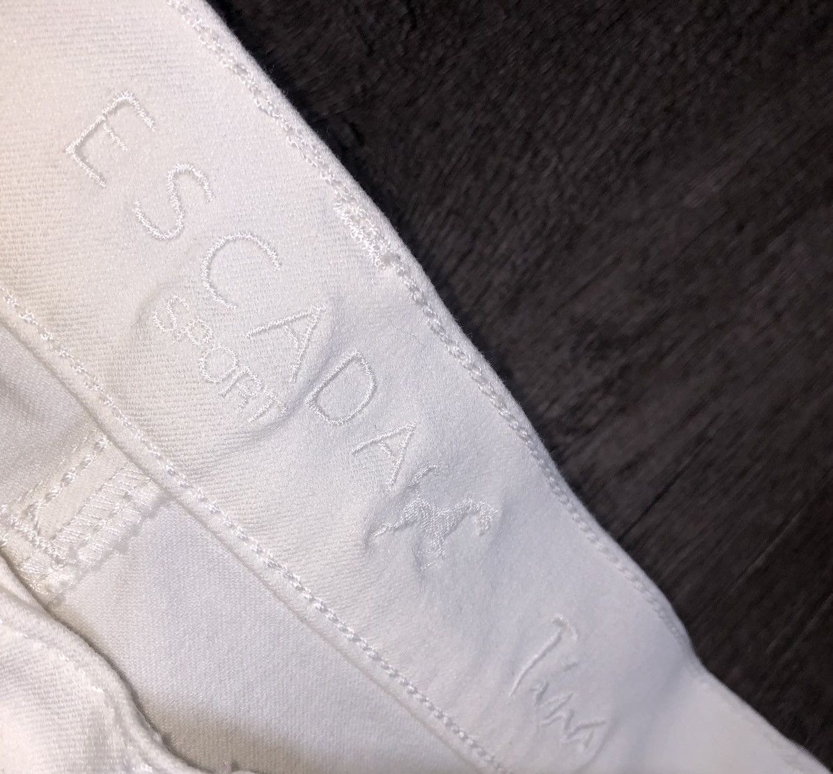 Escada Sport × Vintage Escada Sport Denim Pant Size 28" / US 6 / IT 42 - 8 Thumbnail