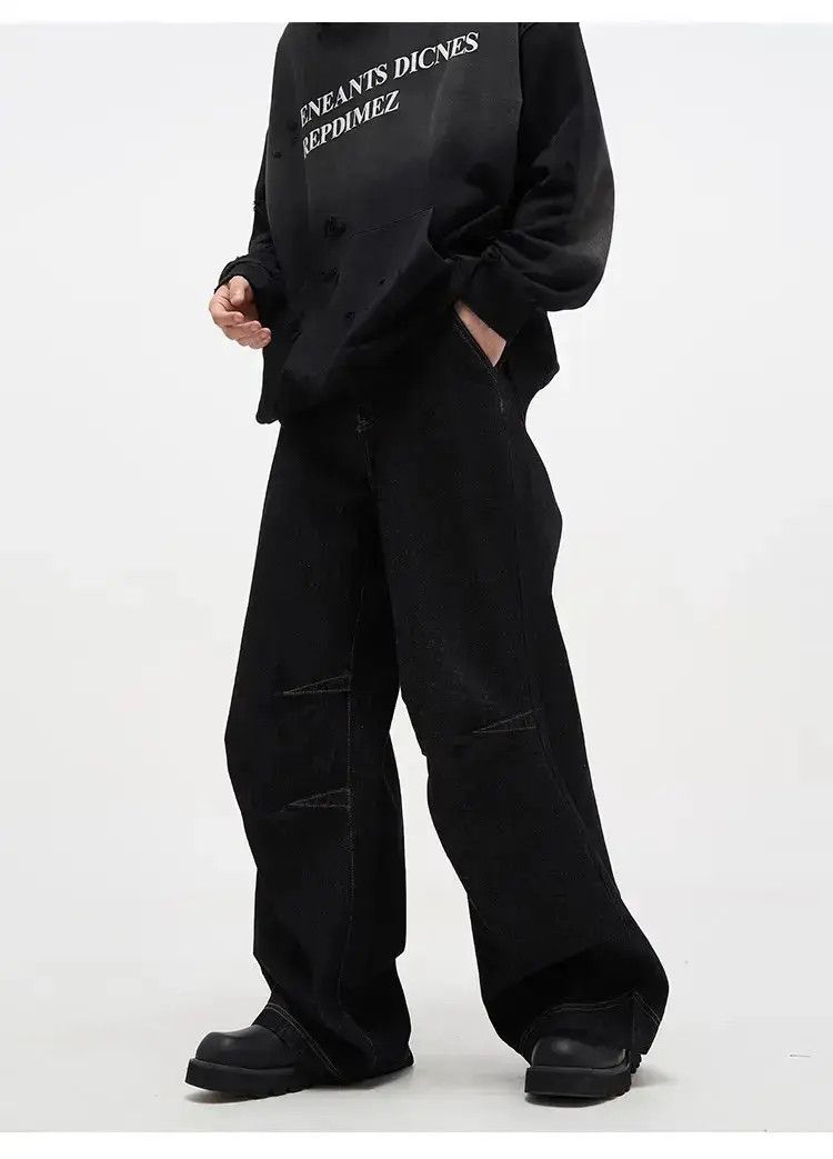 Japanese Brand Retro loose fitting jeans Size US 30 / EU 46 - 4 Thumbnail