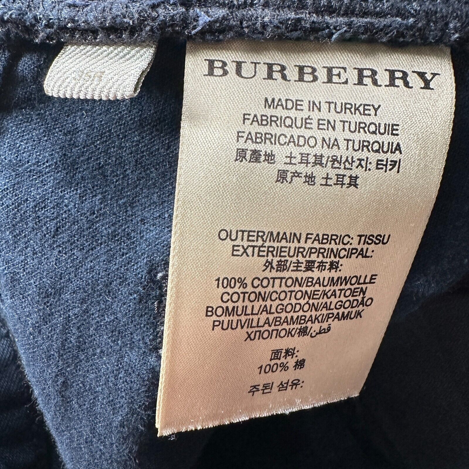 Burberry Burberry Brit Steadman Jeans Men’s 38 x 27 Blue Denim Size US 38 / EU 54 - 7 Thumbnail