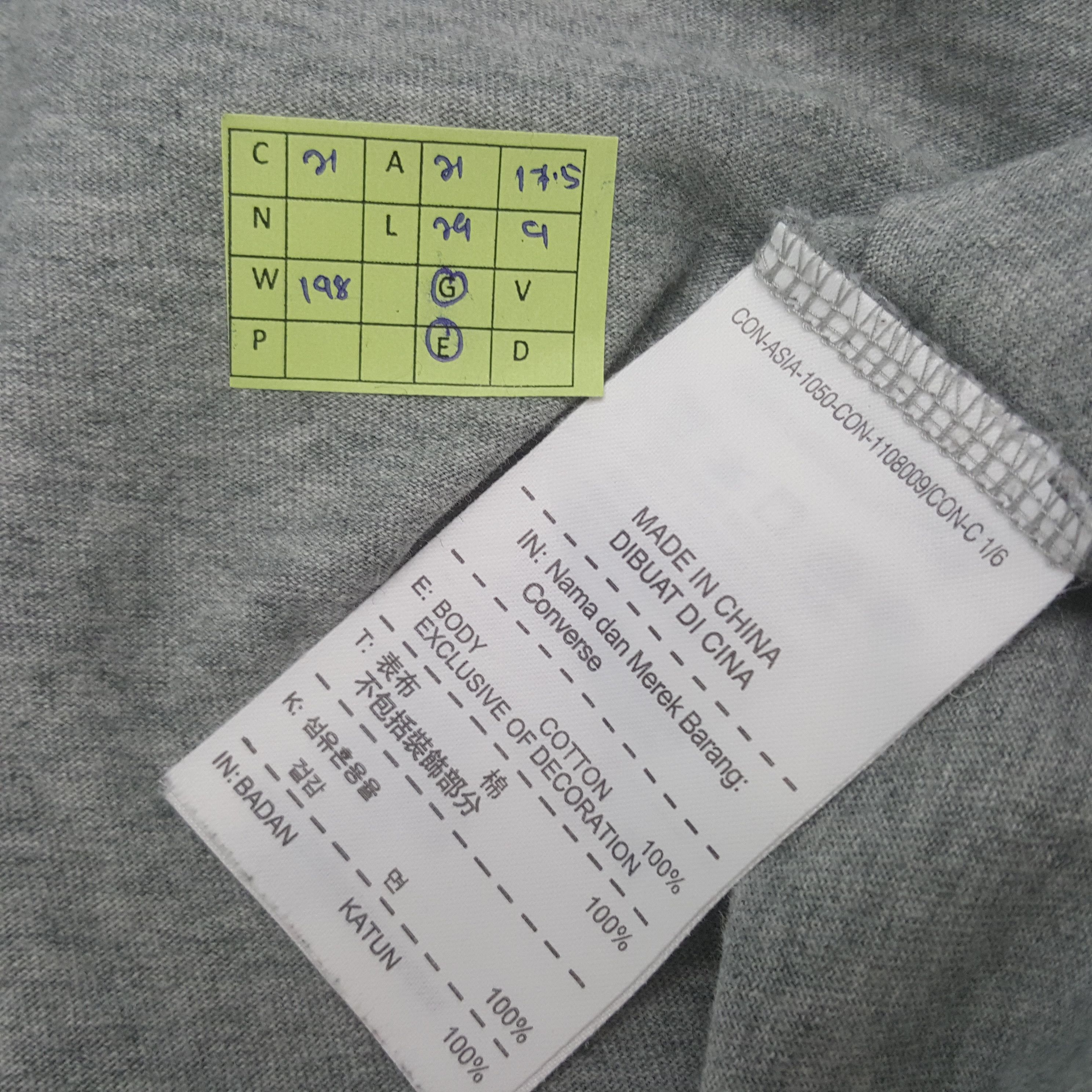 Converse Vintage Converse Cons American President Tshirt RR21 Size US L / EU 52-54 / 3 - 5 Thumbnail