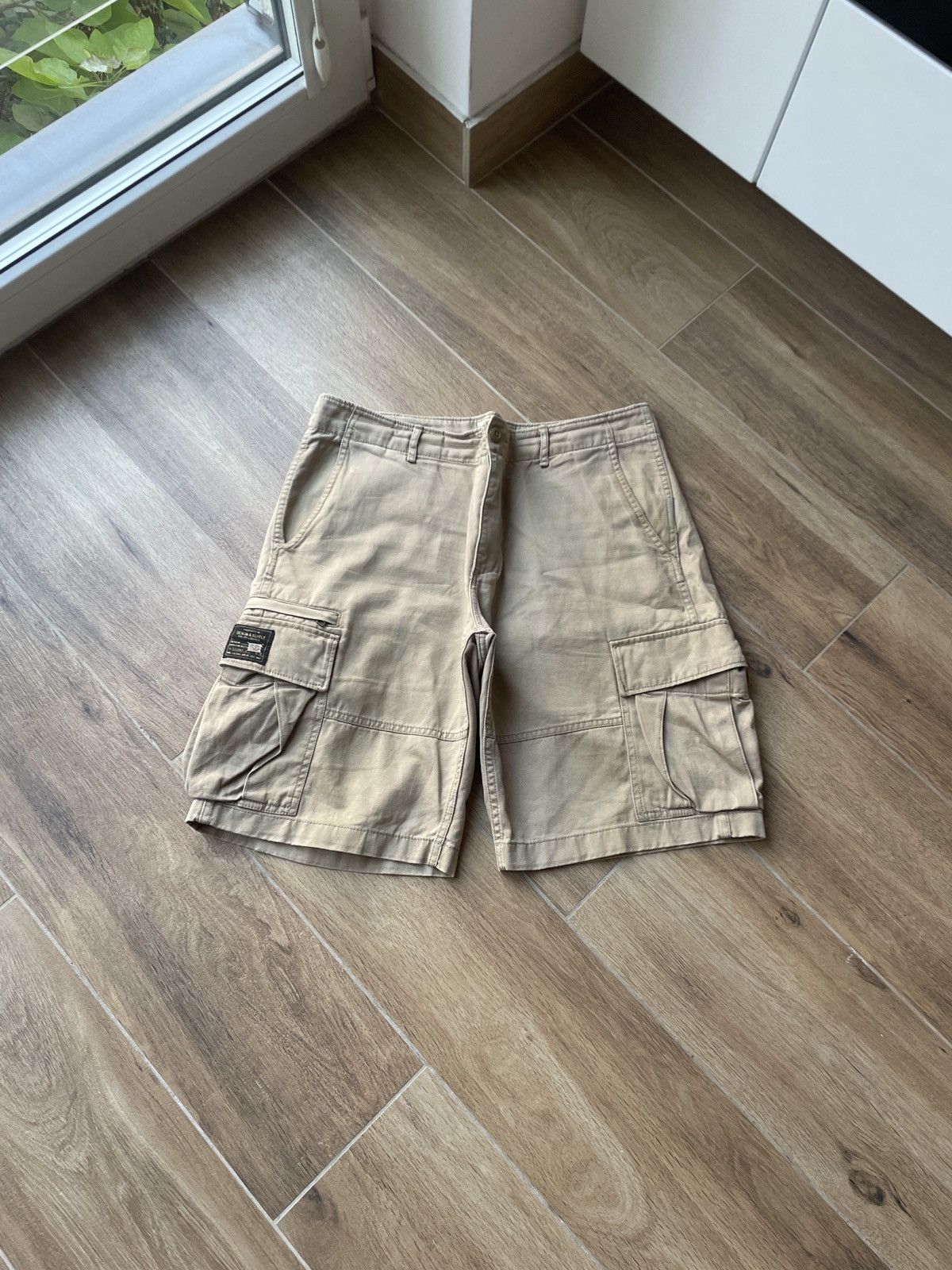 Polo Ralph Lauren Vintage Polo Ralph Lauren Cargo Shorts Japanese Faded Y2K Size US 34 / EU 50 - 1 Thumbnail