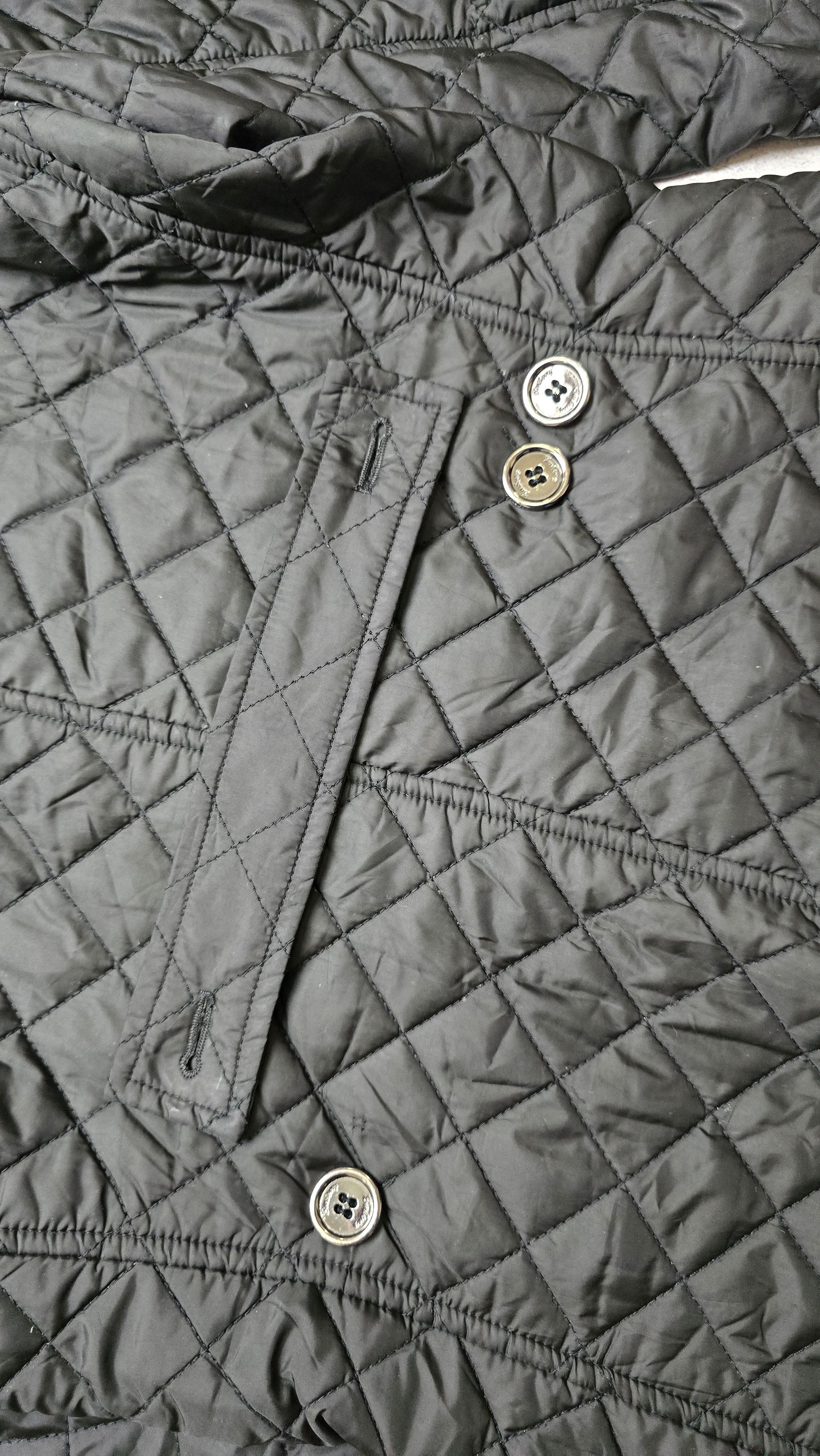 Burberry Burberry Brit Women’s Black Quilted Jacket Nova Check Size XS / US 0-2 / IT 36-38 - 8 Thumbnail