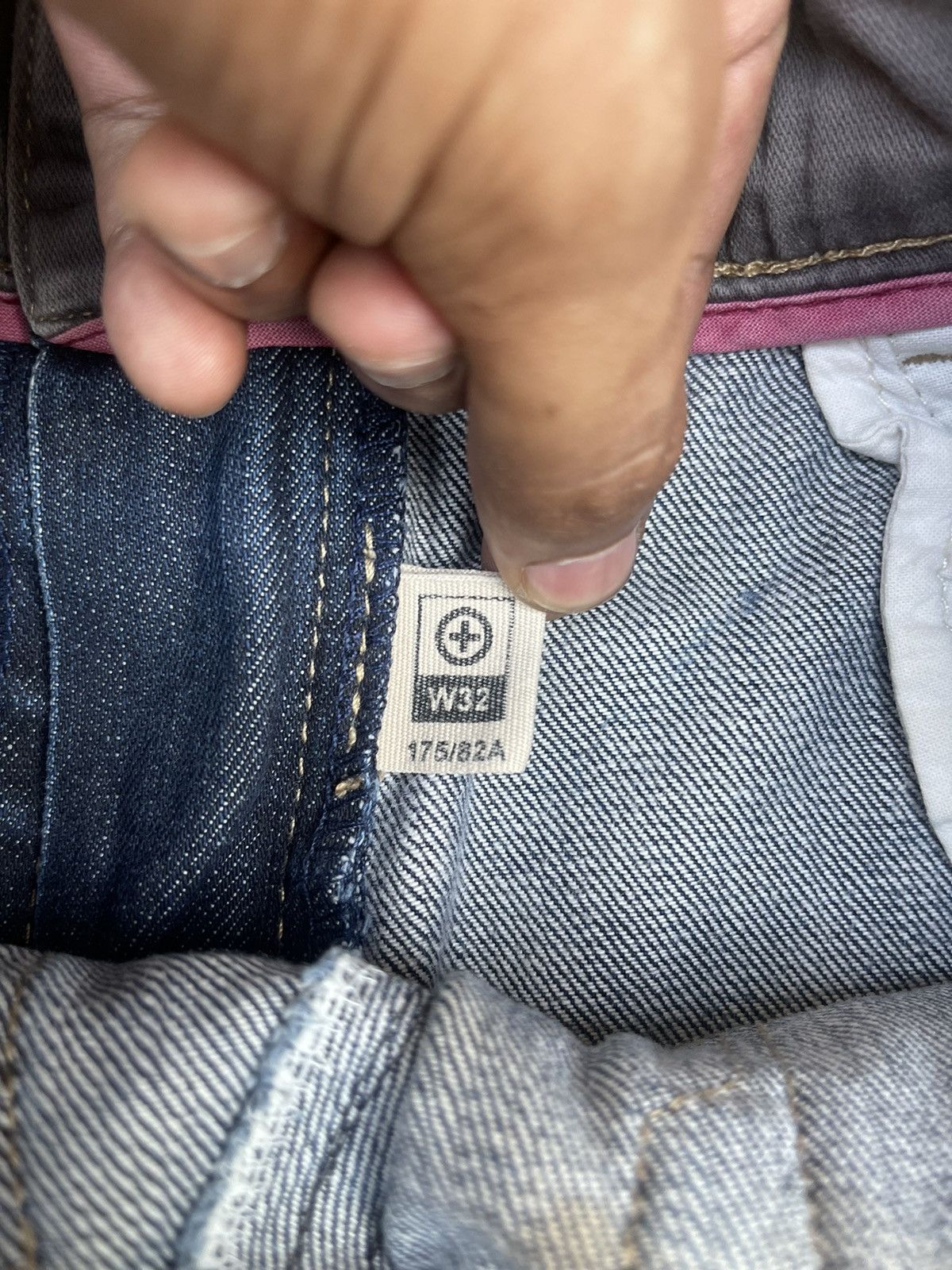 Vintage 90s Vintage Tough Jeansmith Denim Jeans Distressed patchwork Size US 32 / EU 48 - 11 Thumbnail