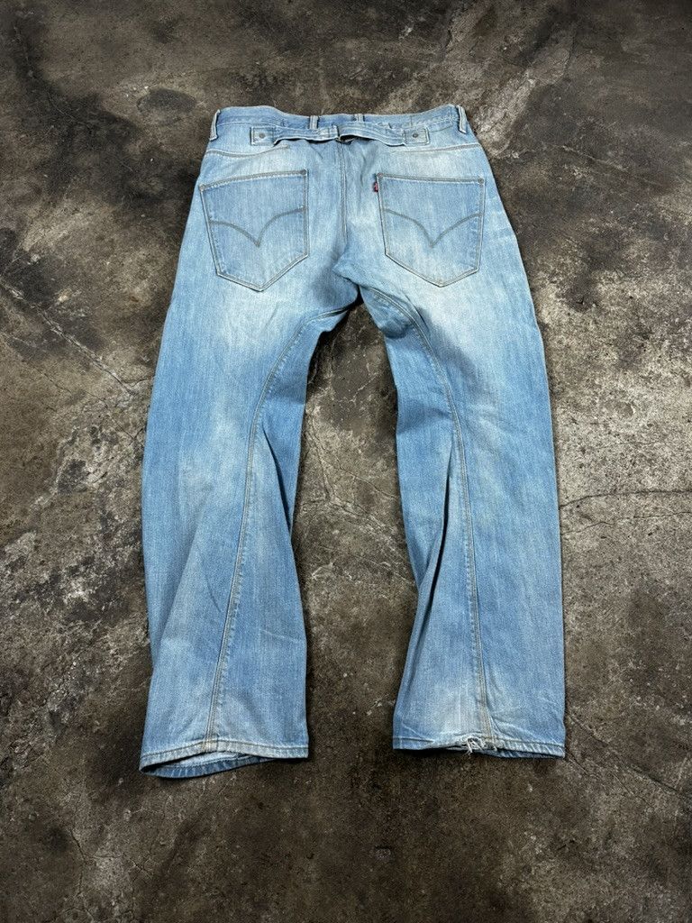 Engineered Garments × Levi's Vintage Levi's Engineered Oversized Twisted Jeans Size US 34 / EU 50 - 4 Thumbnail