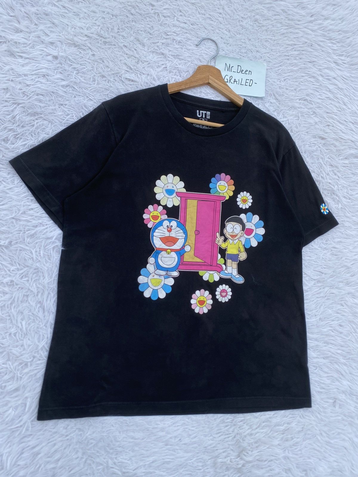 Takashi Murakami Rare Uniqlo x Takashi Murakami Doraemon Print Tshirt Size US XL / EU 56 / 4 - 2 Thumbnail