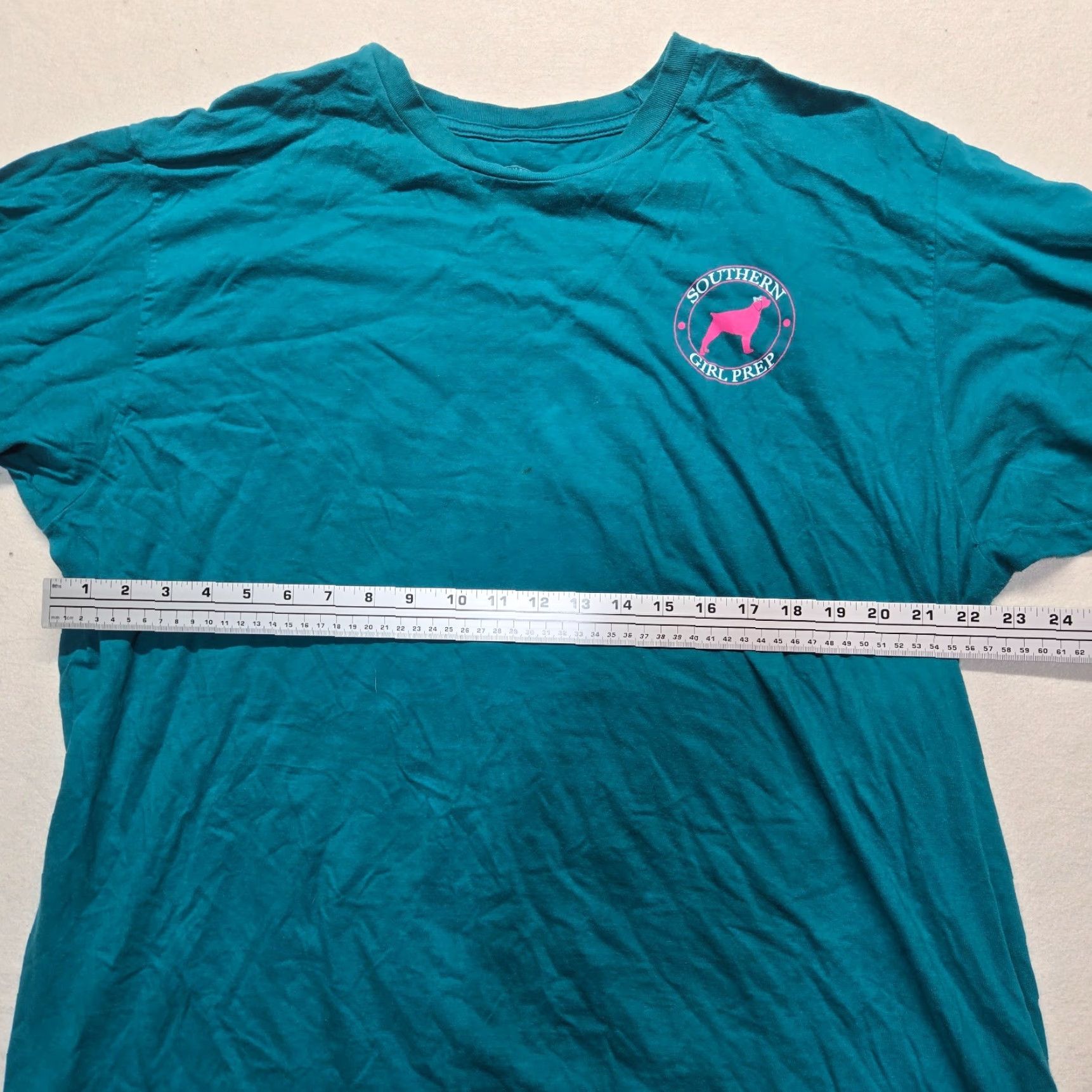 Vintage VINTAGE Southern Girl Prep T-Shirt Short Sleeve Women's 2XL Blue Casual Summer 90s Size XXL / US 16-18 / IT 52-54 - 5 Thumbnail