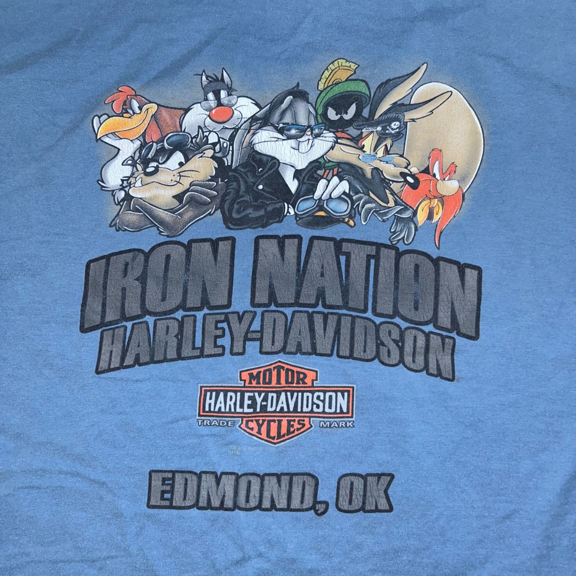 Harley Davidson Vintage Looney Tunes Harley Davidson Shirt Size US XL / EU 56 / 4 - 5 Thumbnail