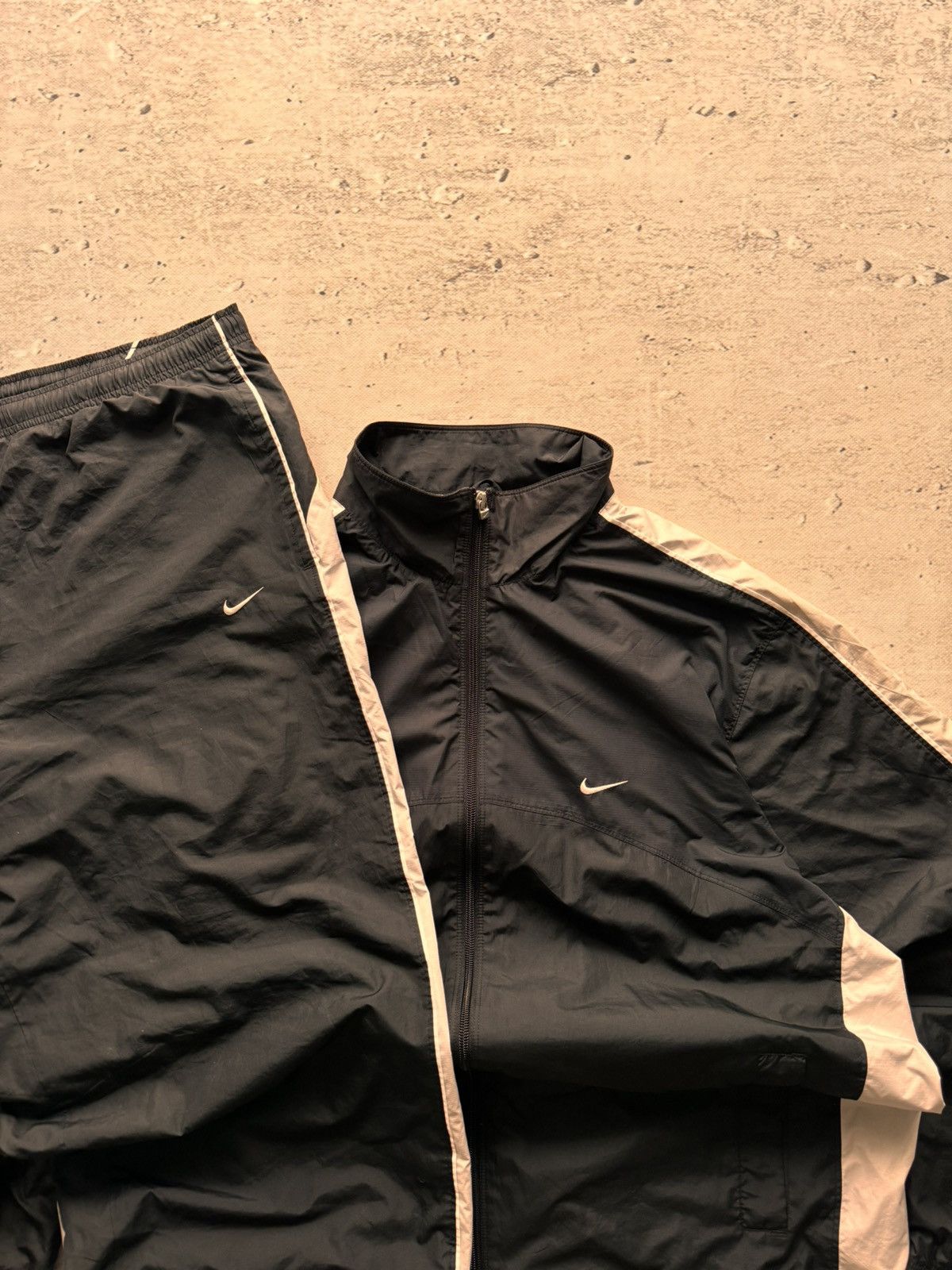 Nike × Vintage NIKE VINTAGE OVERSIZE DRIL TRACK SUIT Y2k Size US XL / EU 56 / 4 - 4 Thumbnail