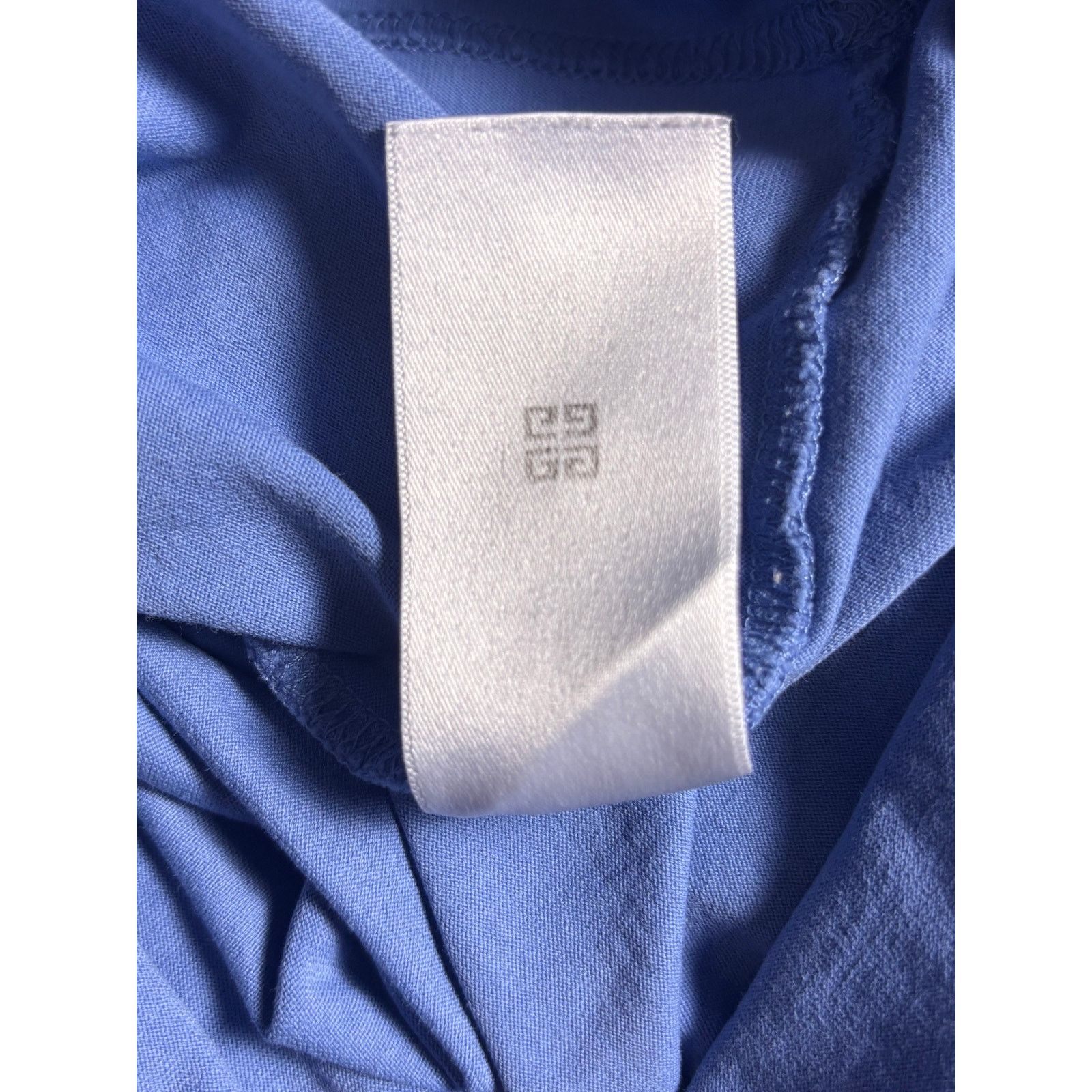 Givenchy Authentic Givenchy Paris Big Front Logo Blue Classic Fit Tee Size US M / EU 48-50 / 2 - 9 Thumbnail