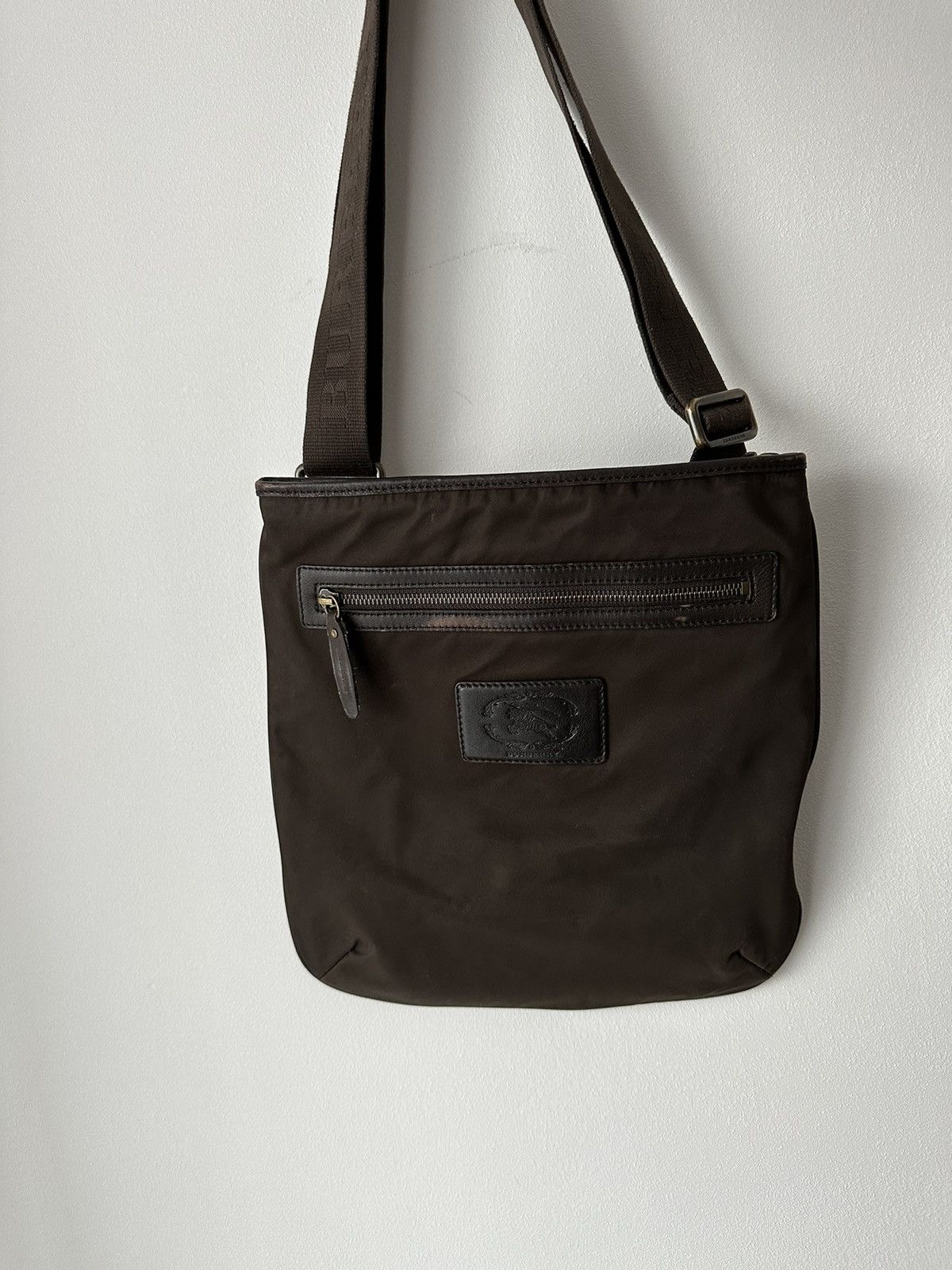 Burberry Burberry nylon brown crossbody bag Size ONE SIZE - 1 Thumbnail