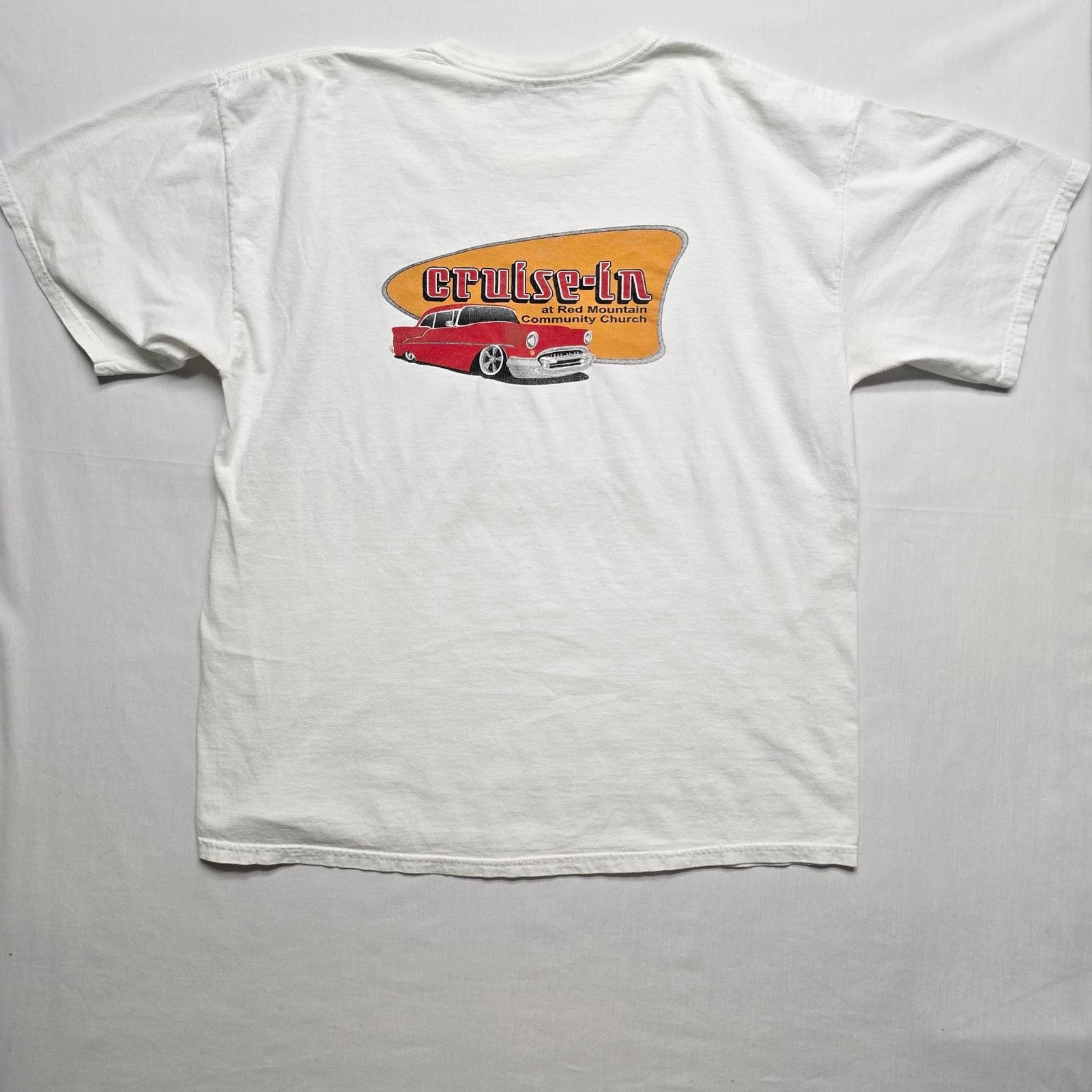 Other Cruise-in Car Meet Shirt Red Mountain Car Show Whit XL Tee Size US XL / EU 56 / 4 - 1 Thumbnail