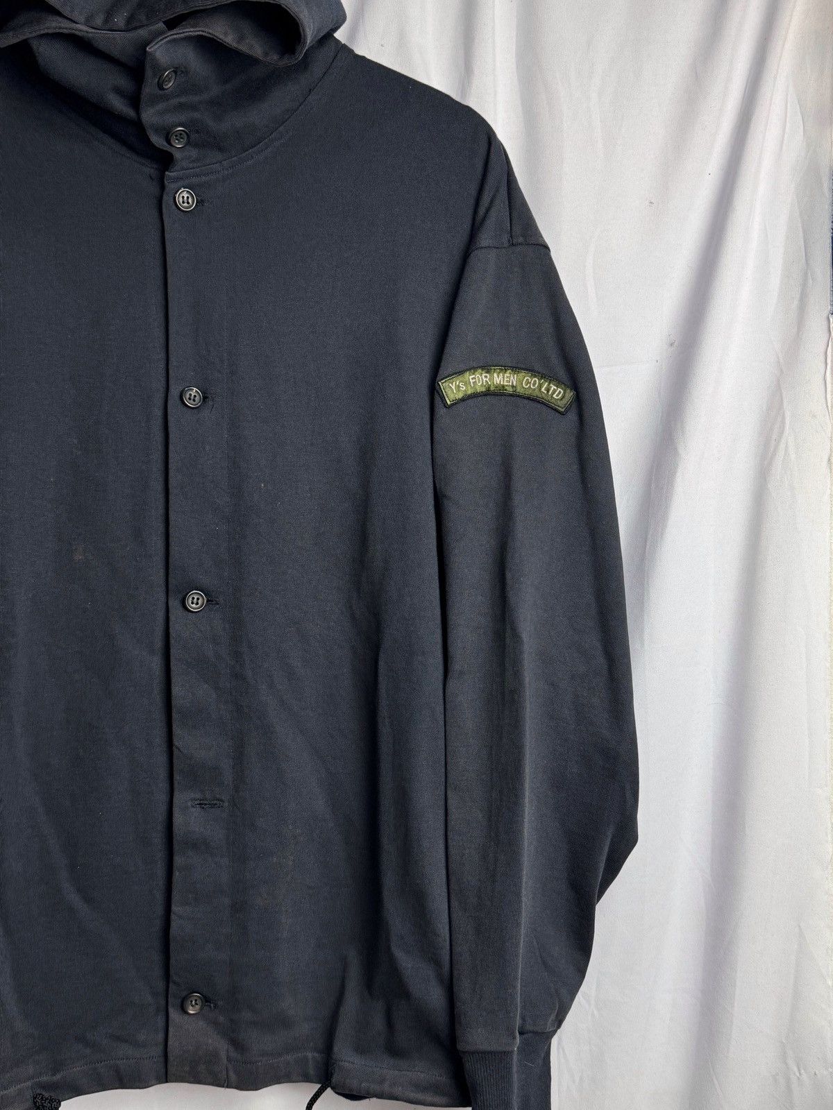 Japanese Brand × Y's for Men × Yohji Yamamoto Vintage Yohji Yamamoto Y’s for men Hooded Size US L / EU 52-54 / 3 - 3 Thumbnail