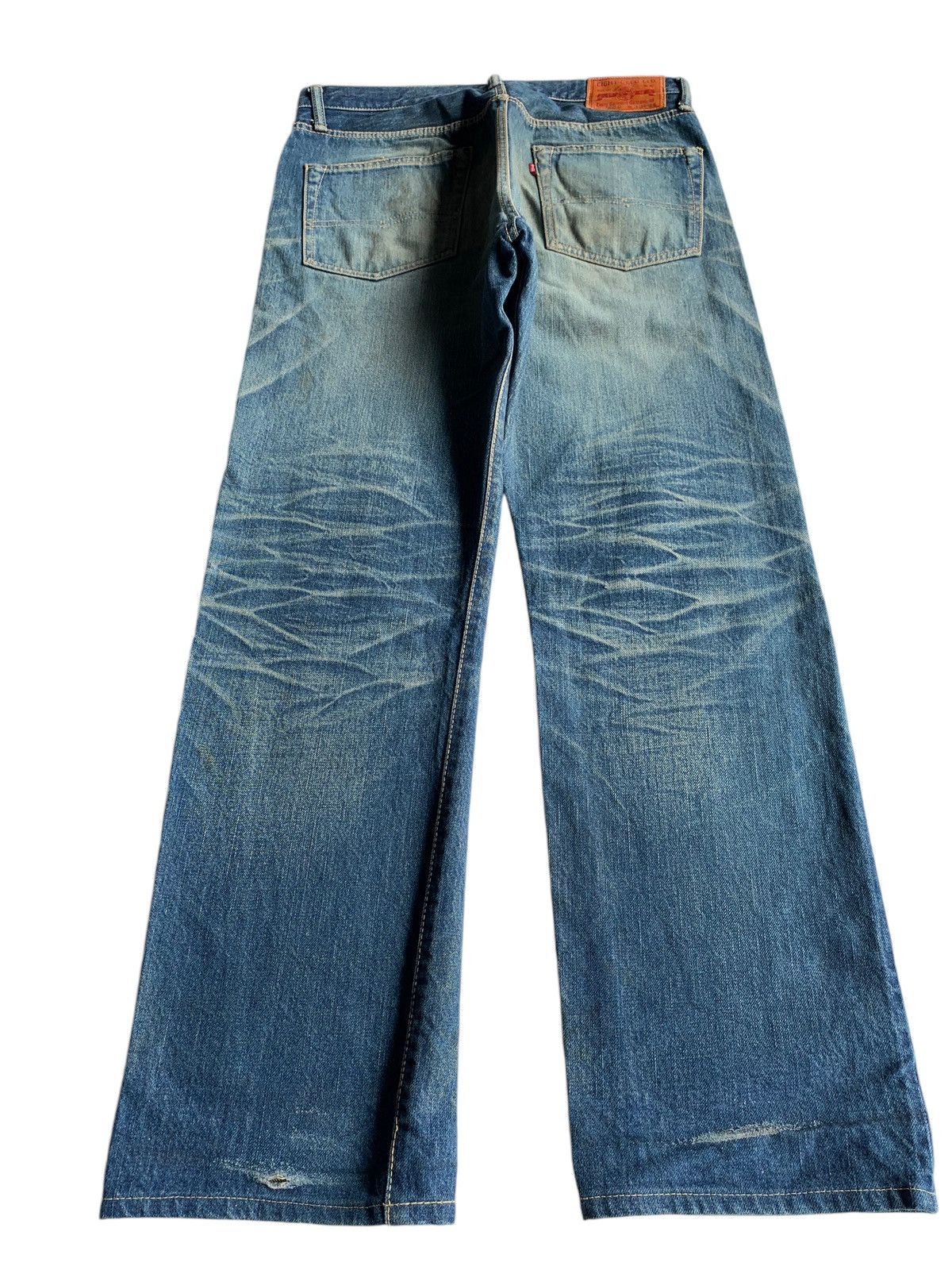 Kapital Vintage Eight-G Japanese Mudwash Selvedge Distressed Denim Size US 32 / EU 48 - 3 Thumbnail
