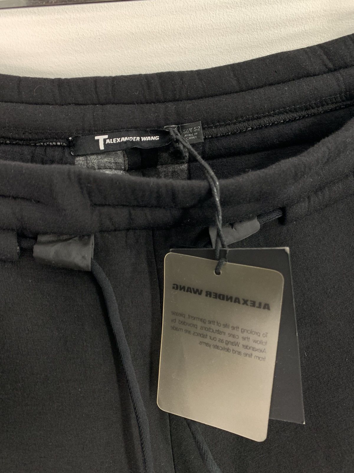 Alexander Wang × T by Alexander Wang T by Alexander Wang Black Double Knit Scuba Pants M/L Size Size US 34 / EU 50 - 9 Thumbnail