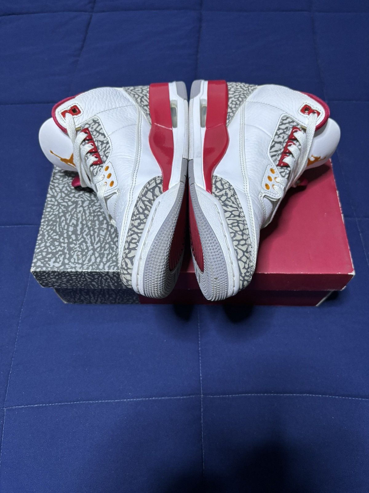 Jordan Brand Jordan 3 Retro Cardinal Red 2022 Size 8 Size US 8 / EU 41 - 4 Thumbnail