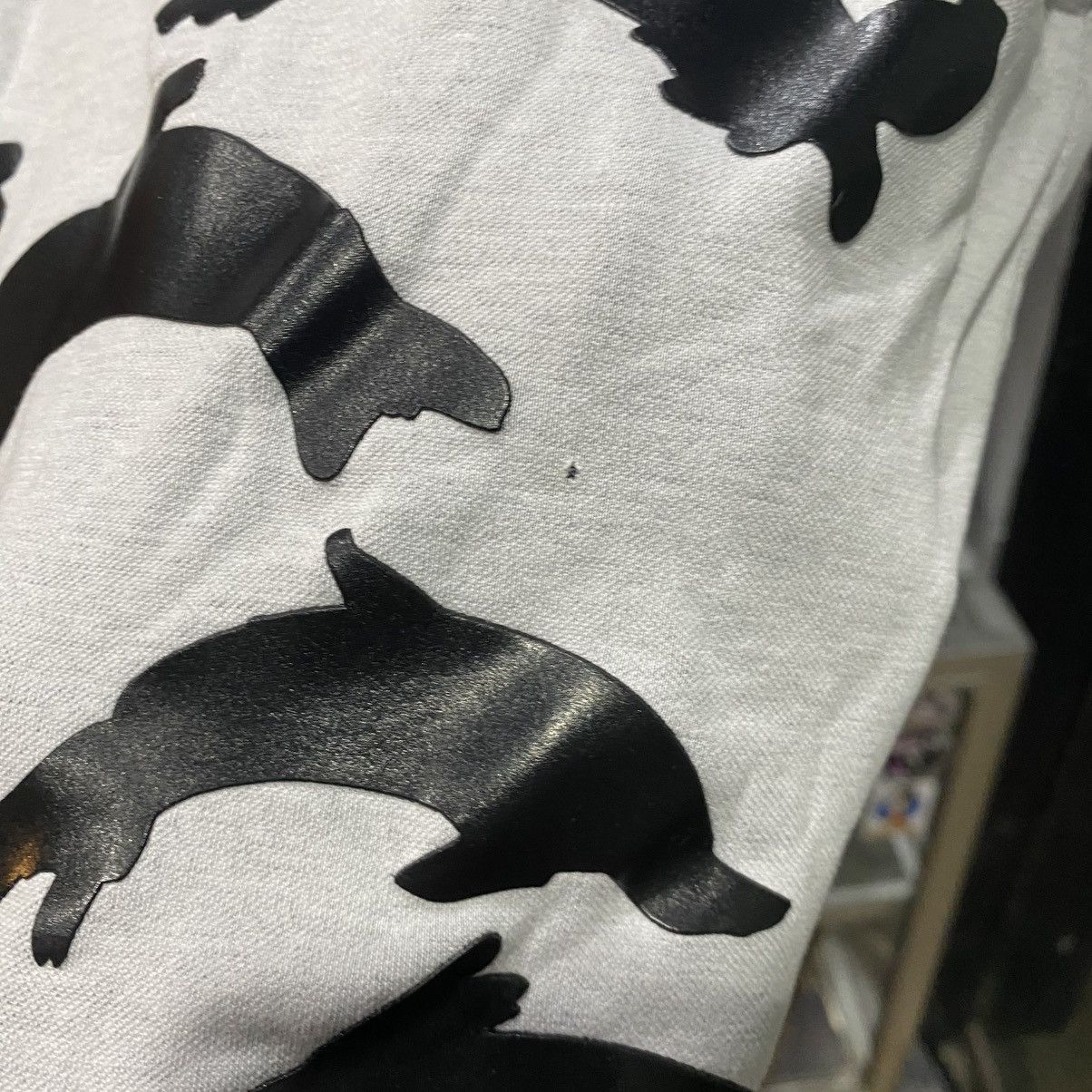 Issey Miyake × Ne-Net × Tsumori Chisato Tsumori Chisato Dolphin Print Half-Sleeve One-Piece Dress Size L / US 10 / IT 46 - 12 Thumbnail