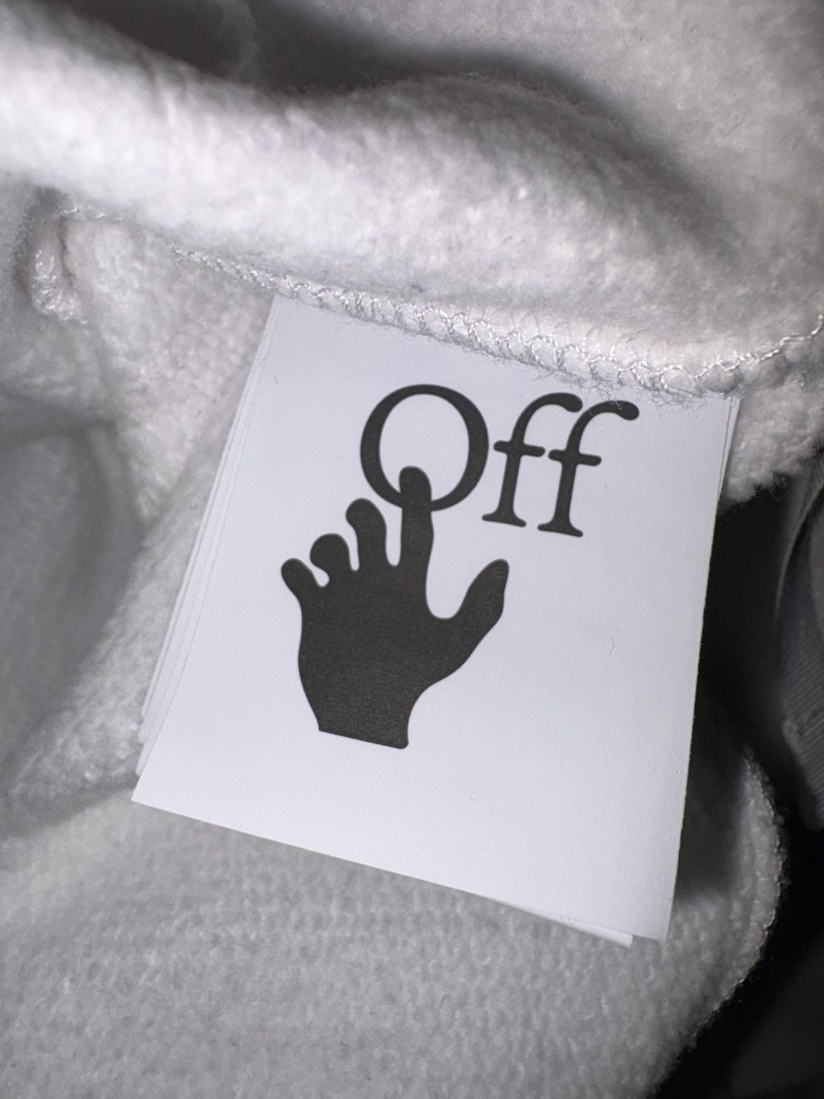 Off-White Off-White Rapper Hoodie M Size US M / EU 48-50 / 2 - 4 Thumbnail