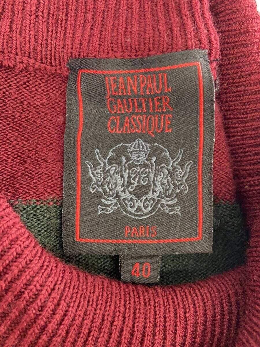Jean Paul Gaultier Striped Turtleneck Wool Knit Sweater Size S / US 4 / IT 40 - 4 Thumbnail