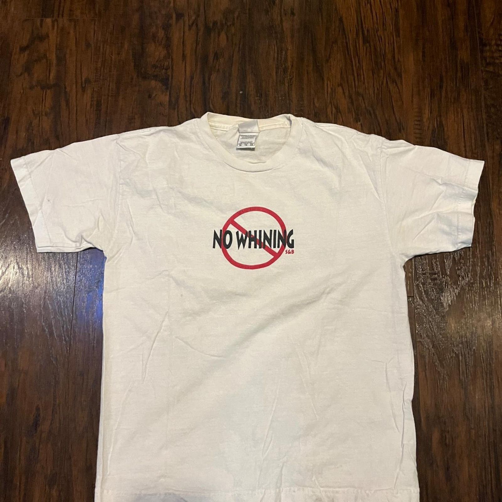 Alstyle Vintage y2k no whining shirt Size US S / EU 44-46 / 1 - 1 Thumbnail